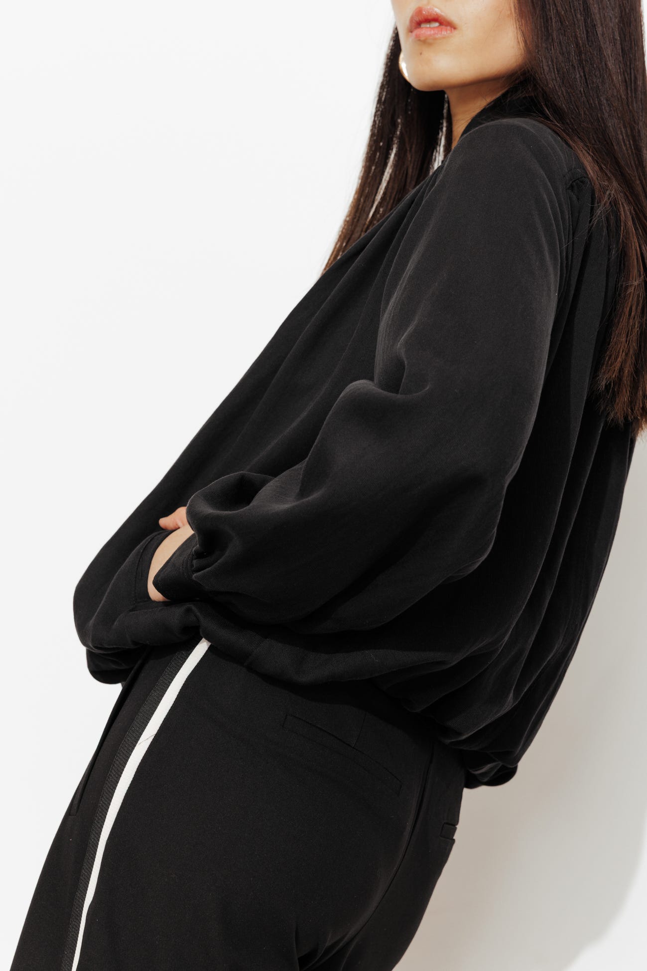 Blouson à col montant Femme