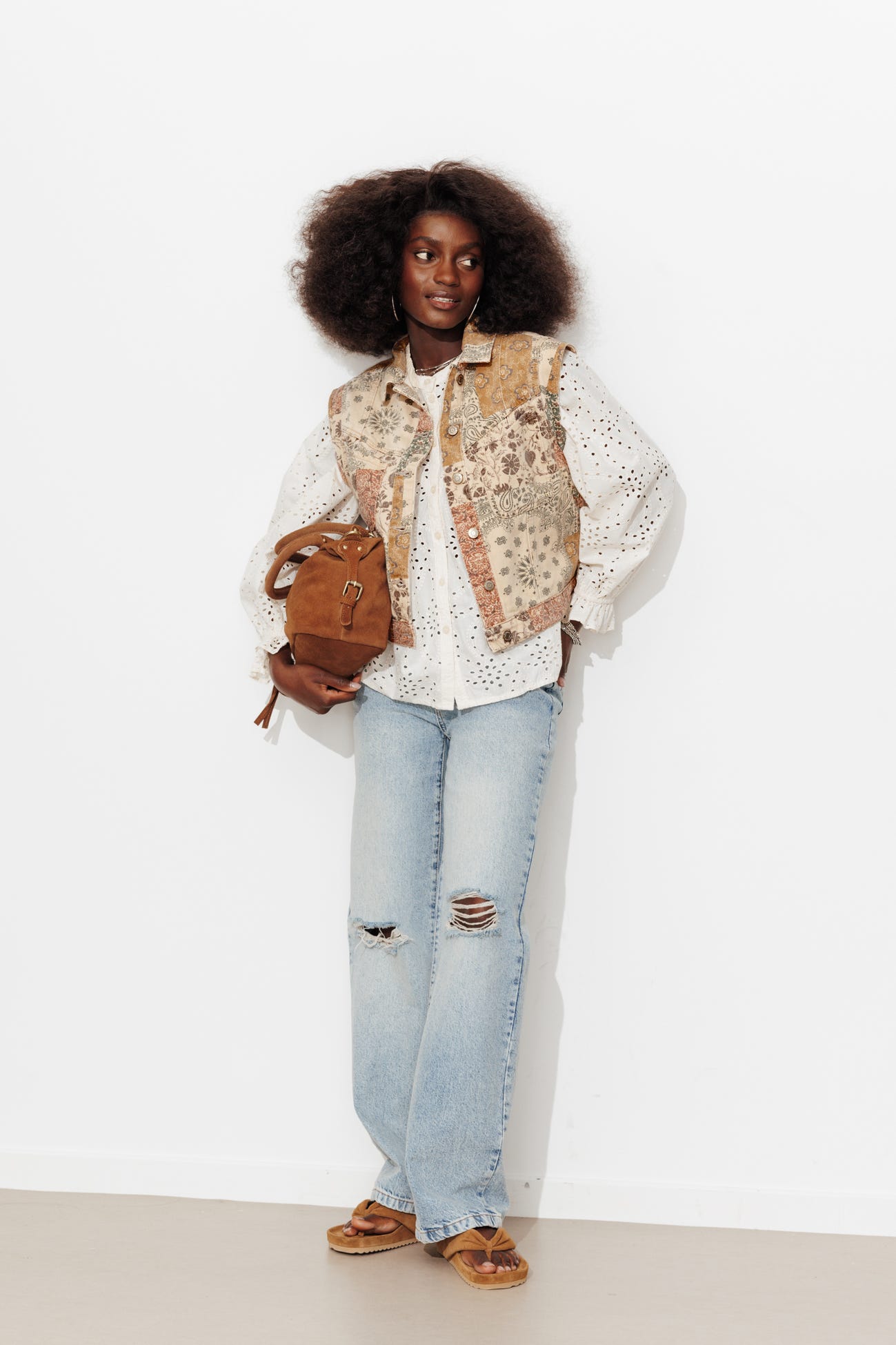 LEONIE veste sans manches