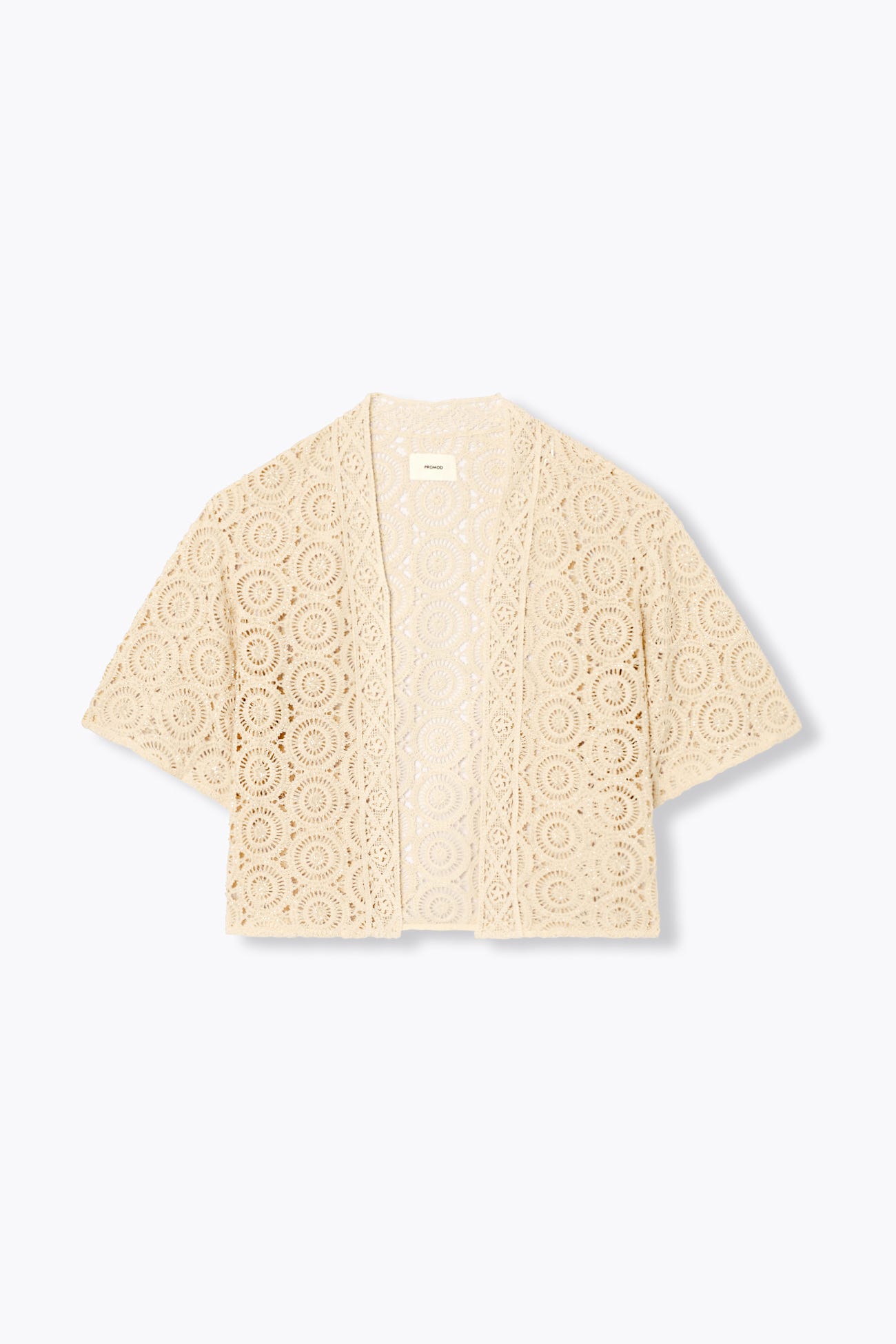 Kimono court en guipure