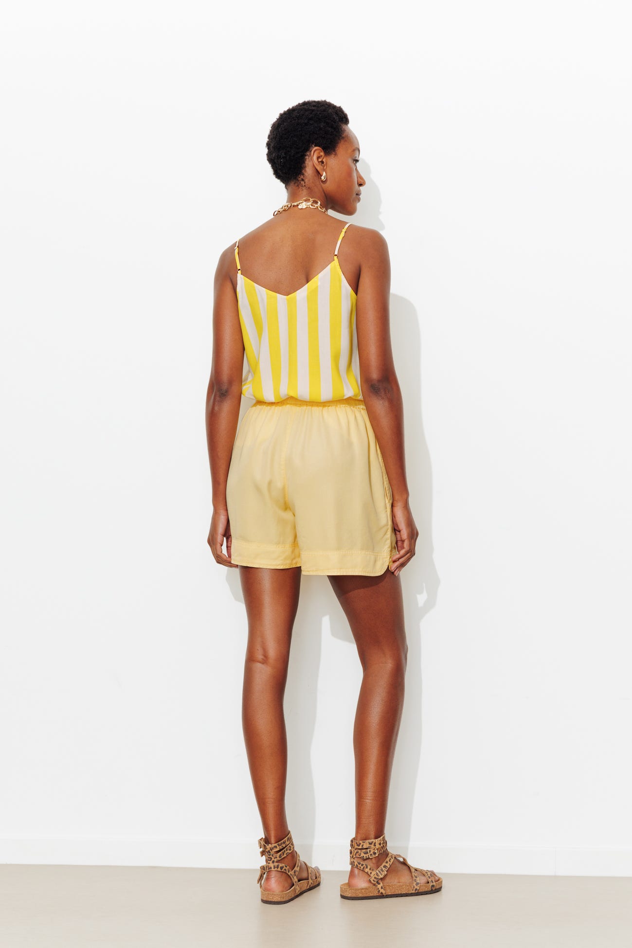 Top à fines bretelles Femme