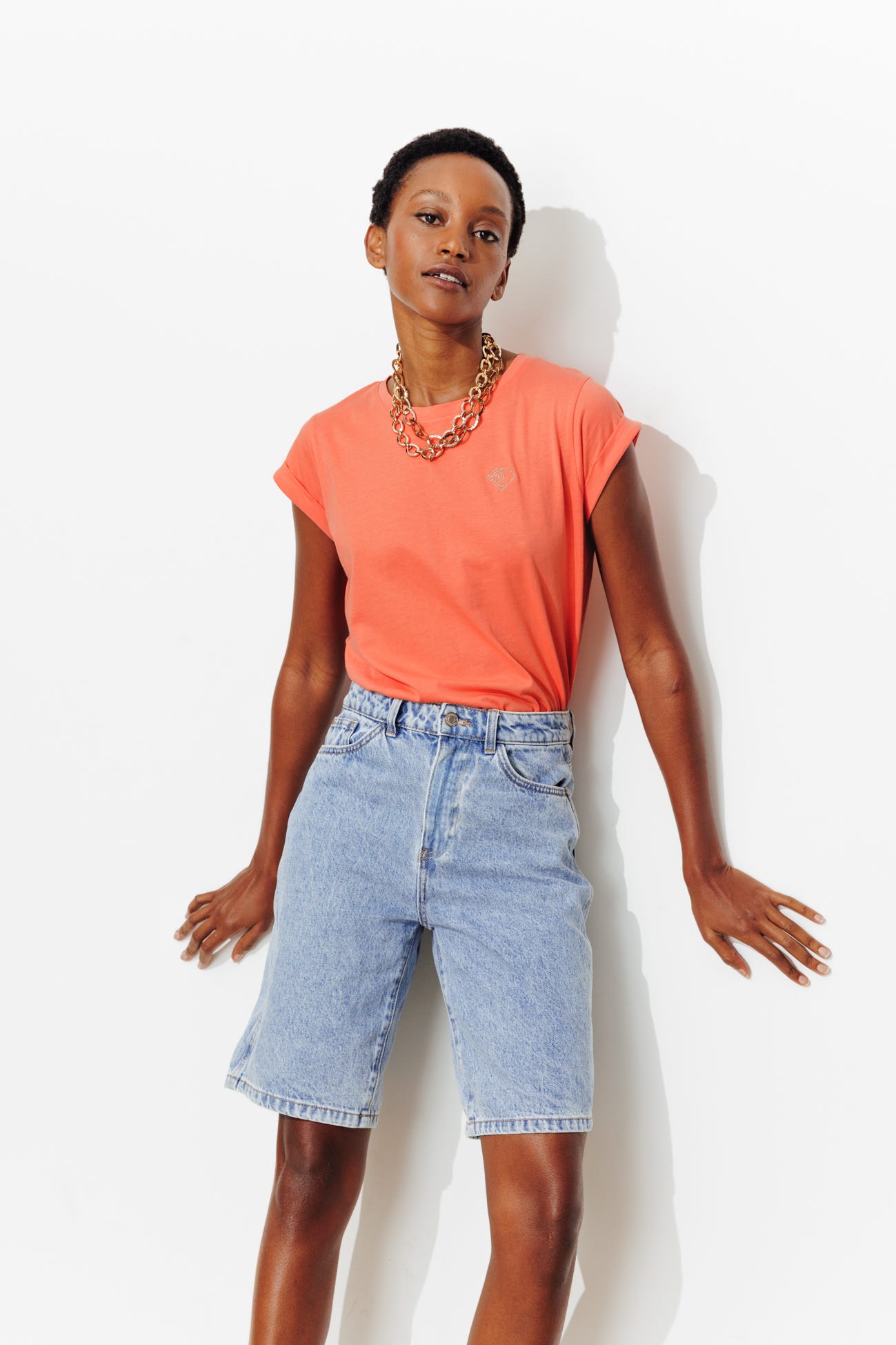 T-shirt logo Promod Femme