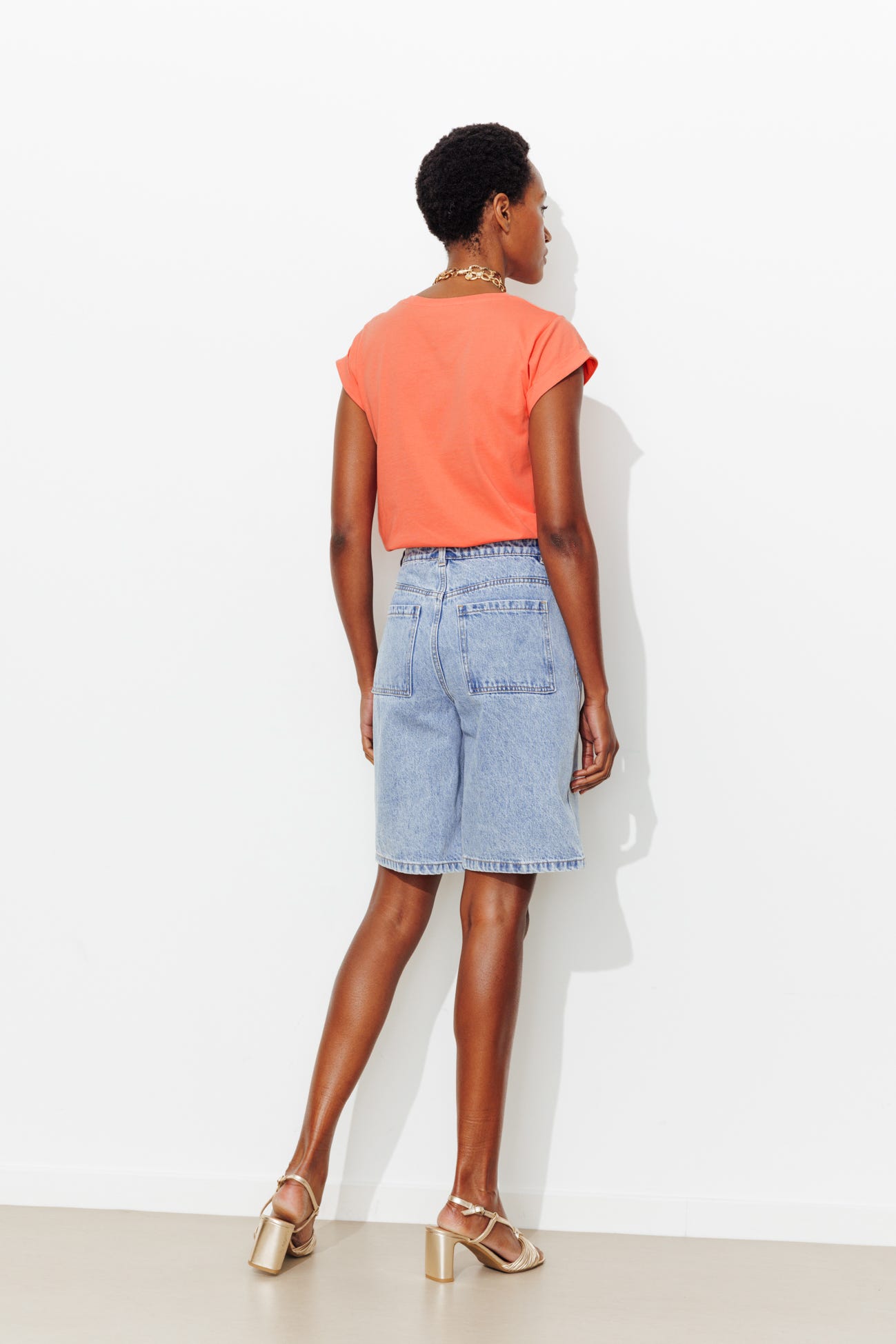 T-shirt logo Promod Femme