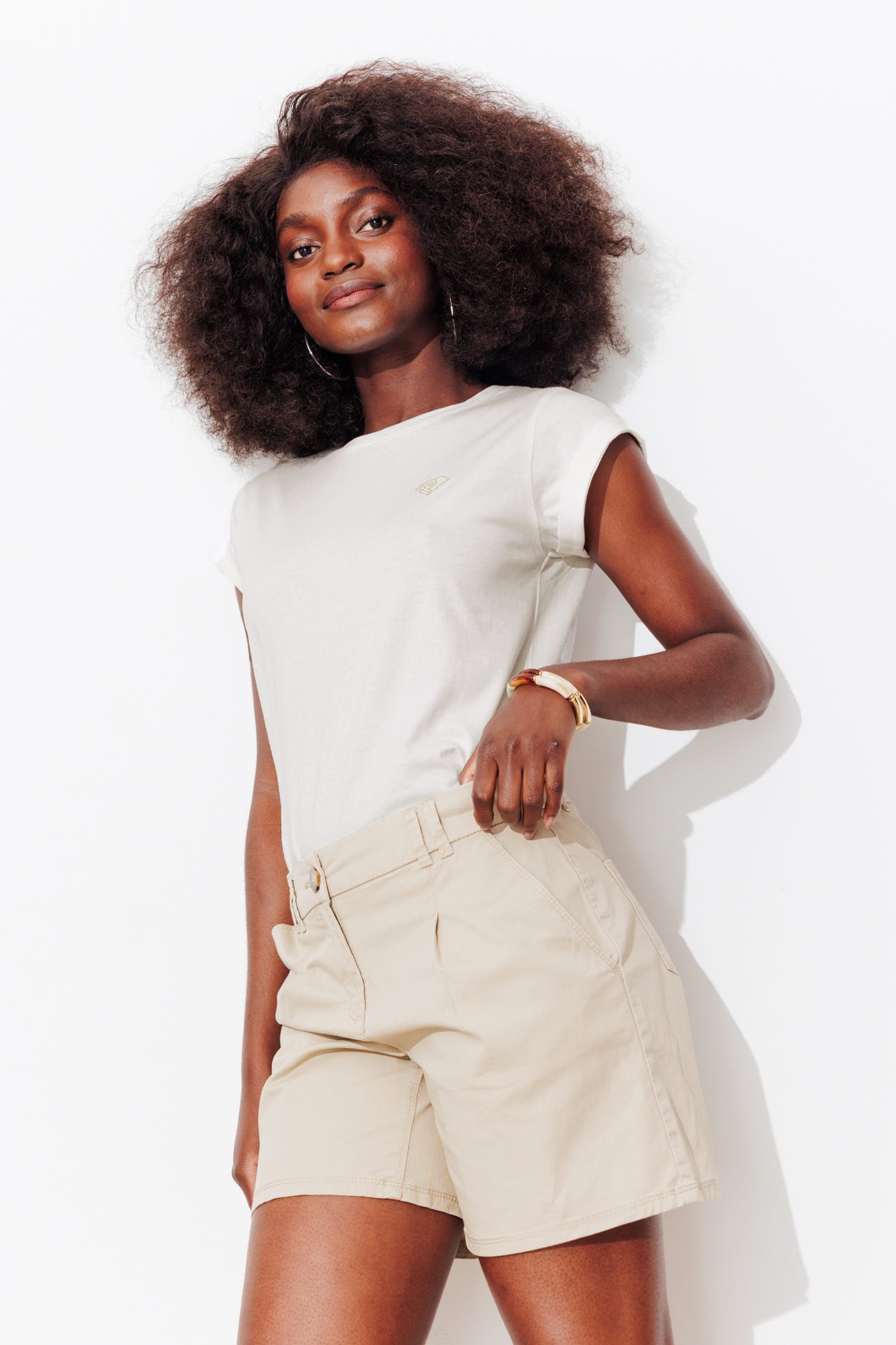 T-shirt logo Promod Femme