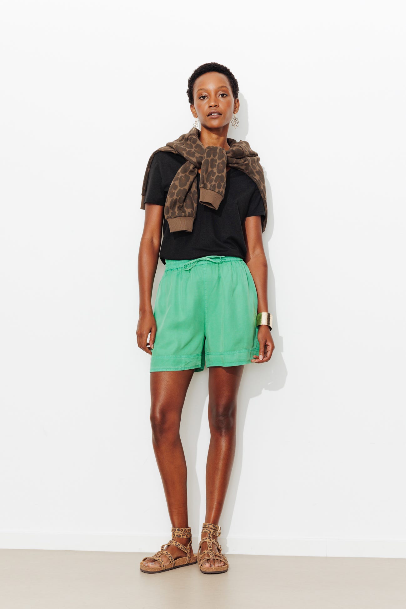 T-shirt oversize uni Femme