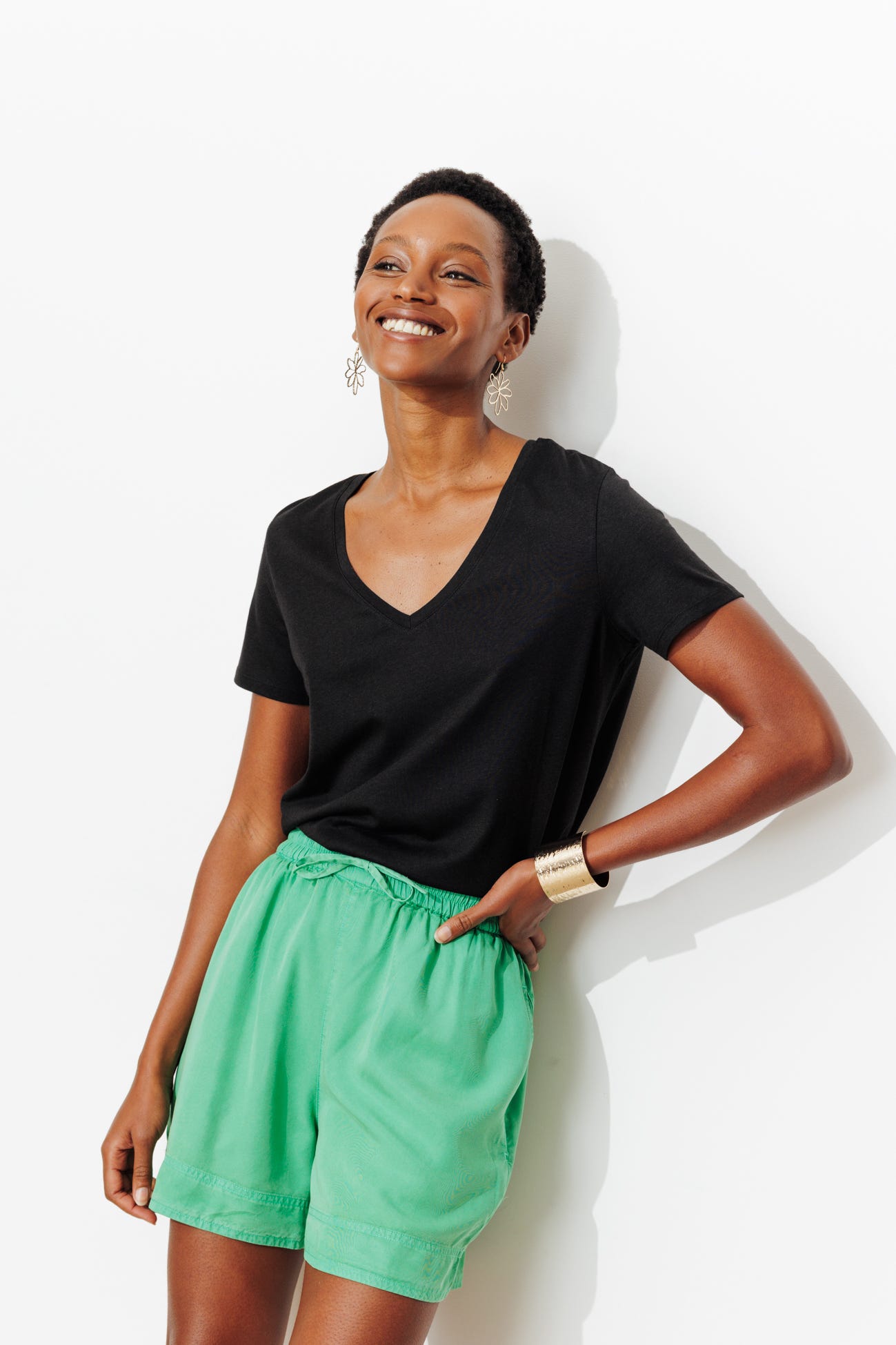 T-shirt oversize uni Femme