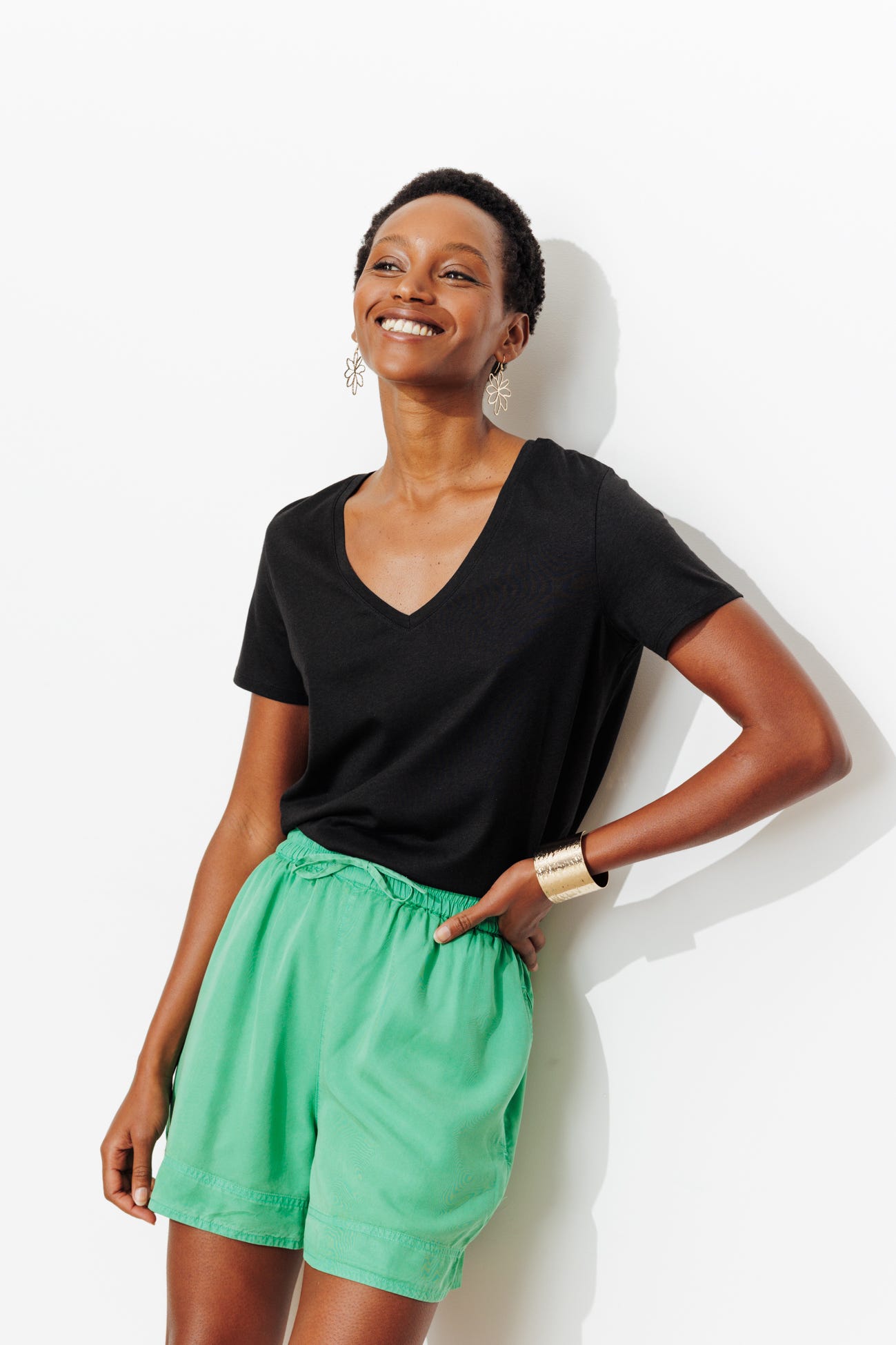 T-shirt oversize uni Femme