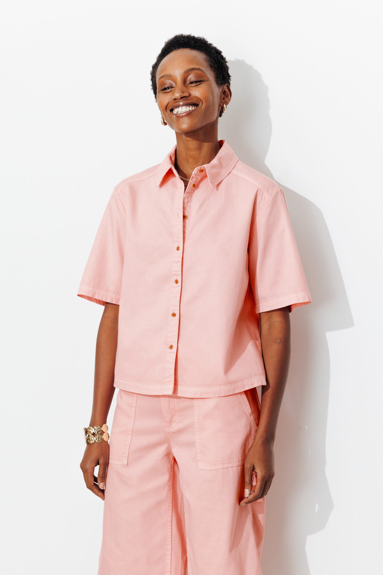 Chemise manches courtes Femme
