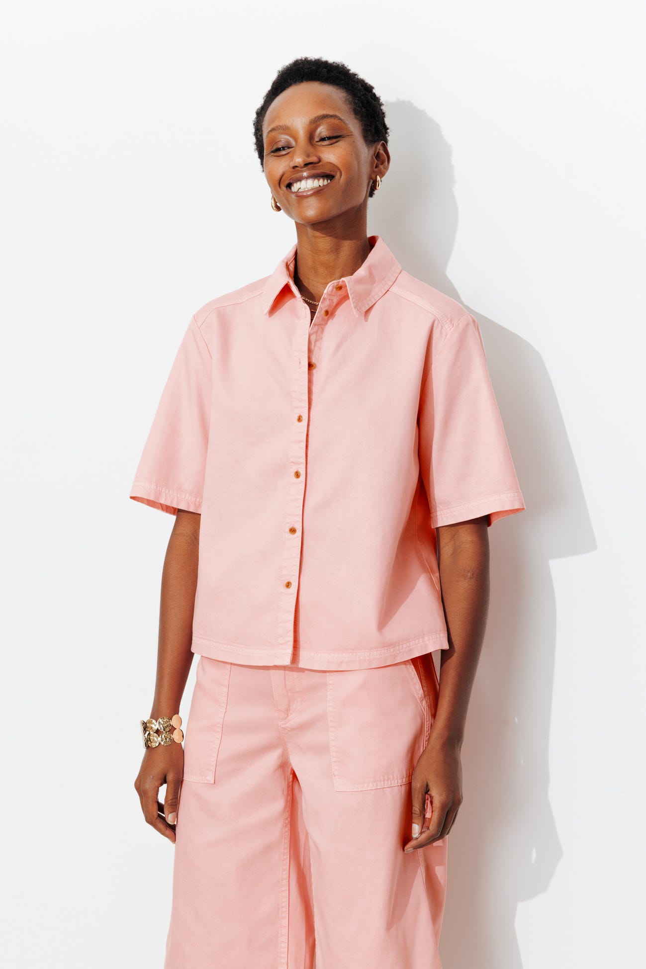 Chemise manches courtes Femme