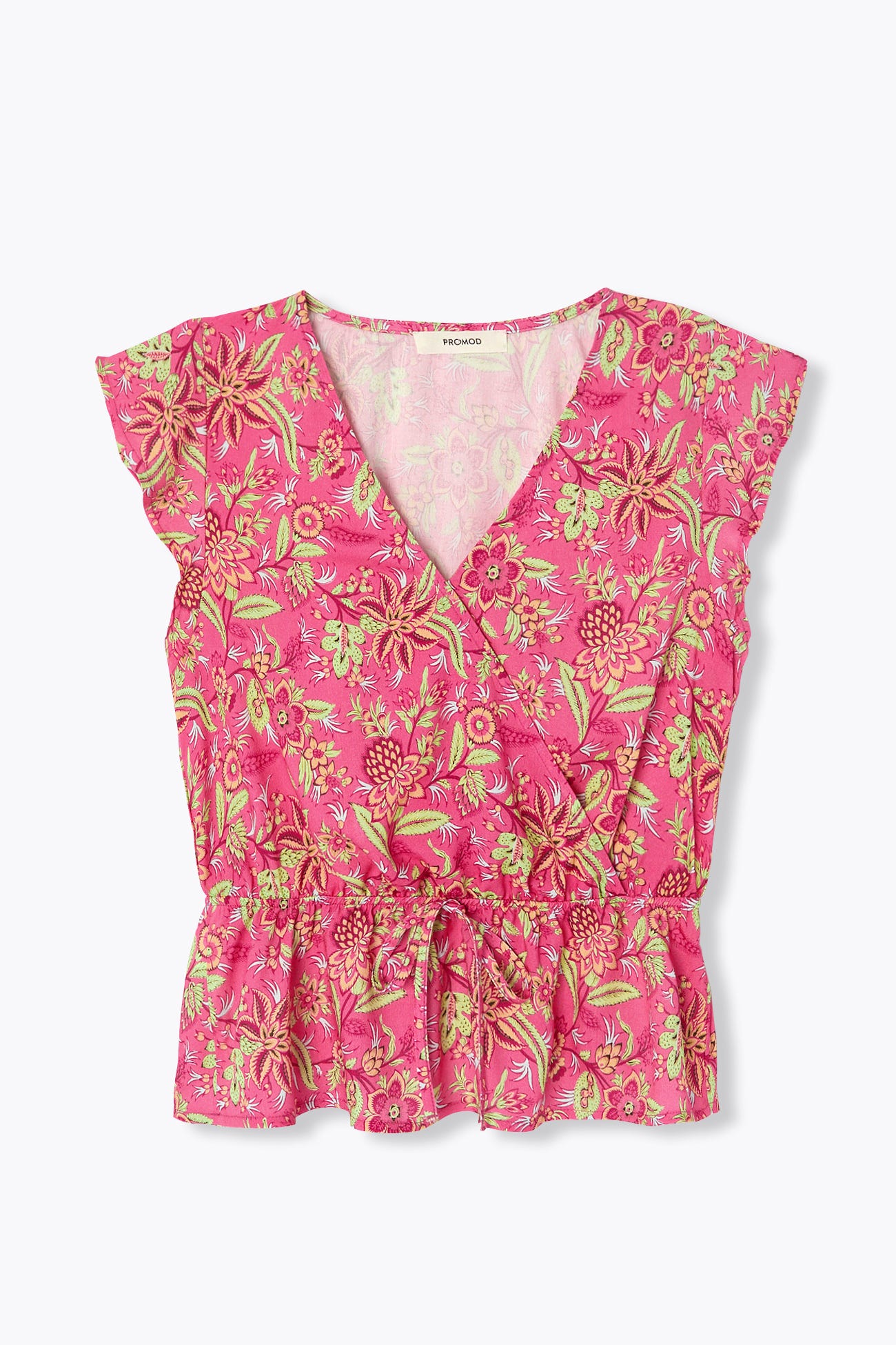 Blouse effet cache-coeur Femme