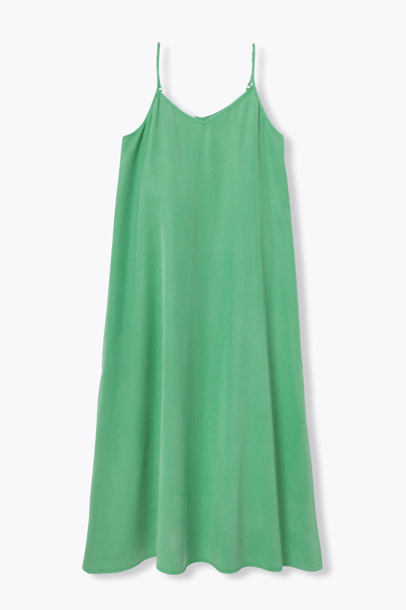 Ausgestelltes Lyocell-Kleid