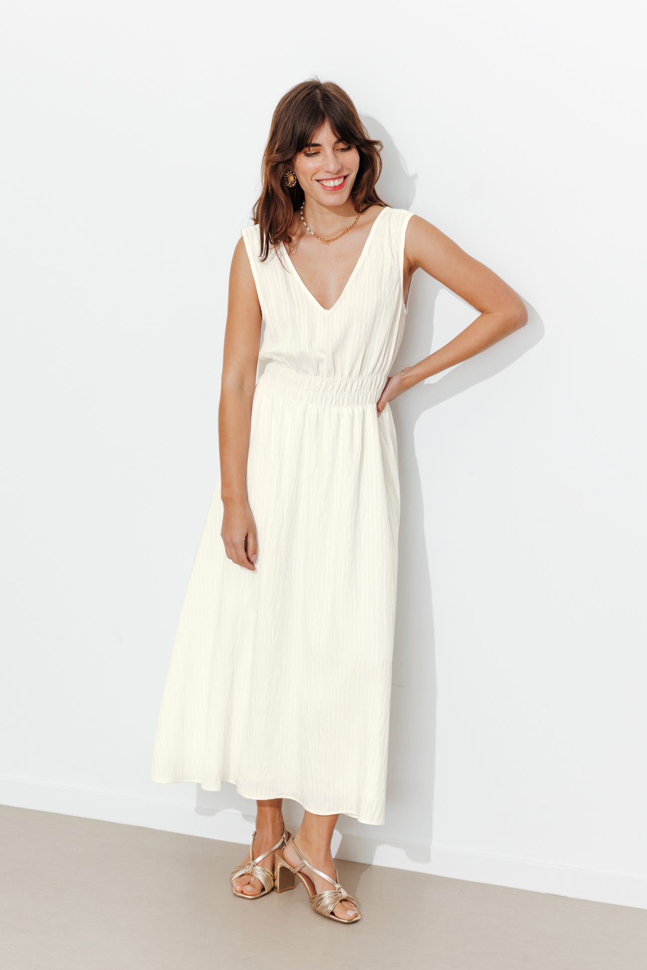 Robe midi Femme