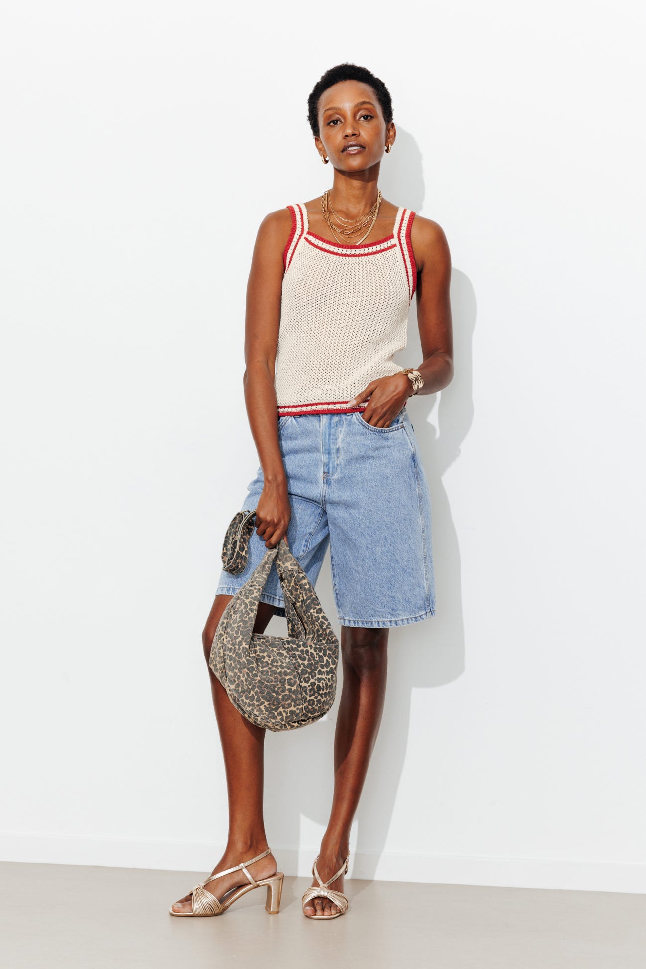 Débardeur en crochet Femme