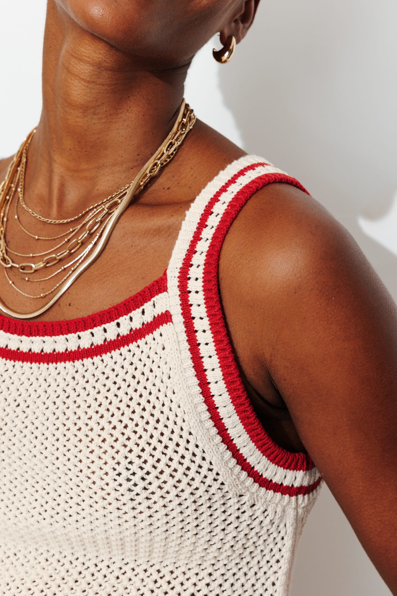 Débardeur en crochet Femme