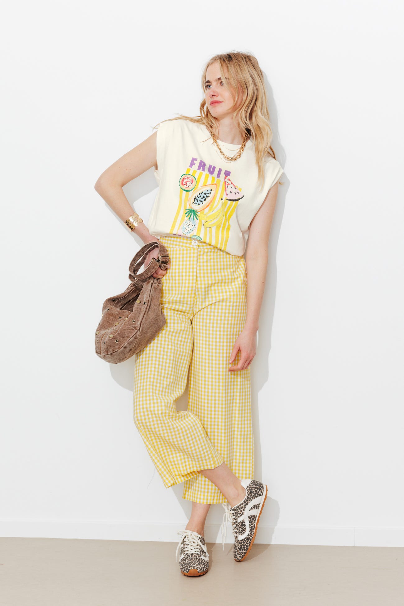 T-shirt à message Fruit