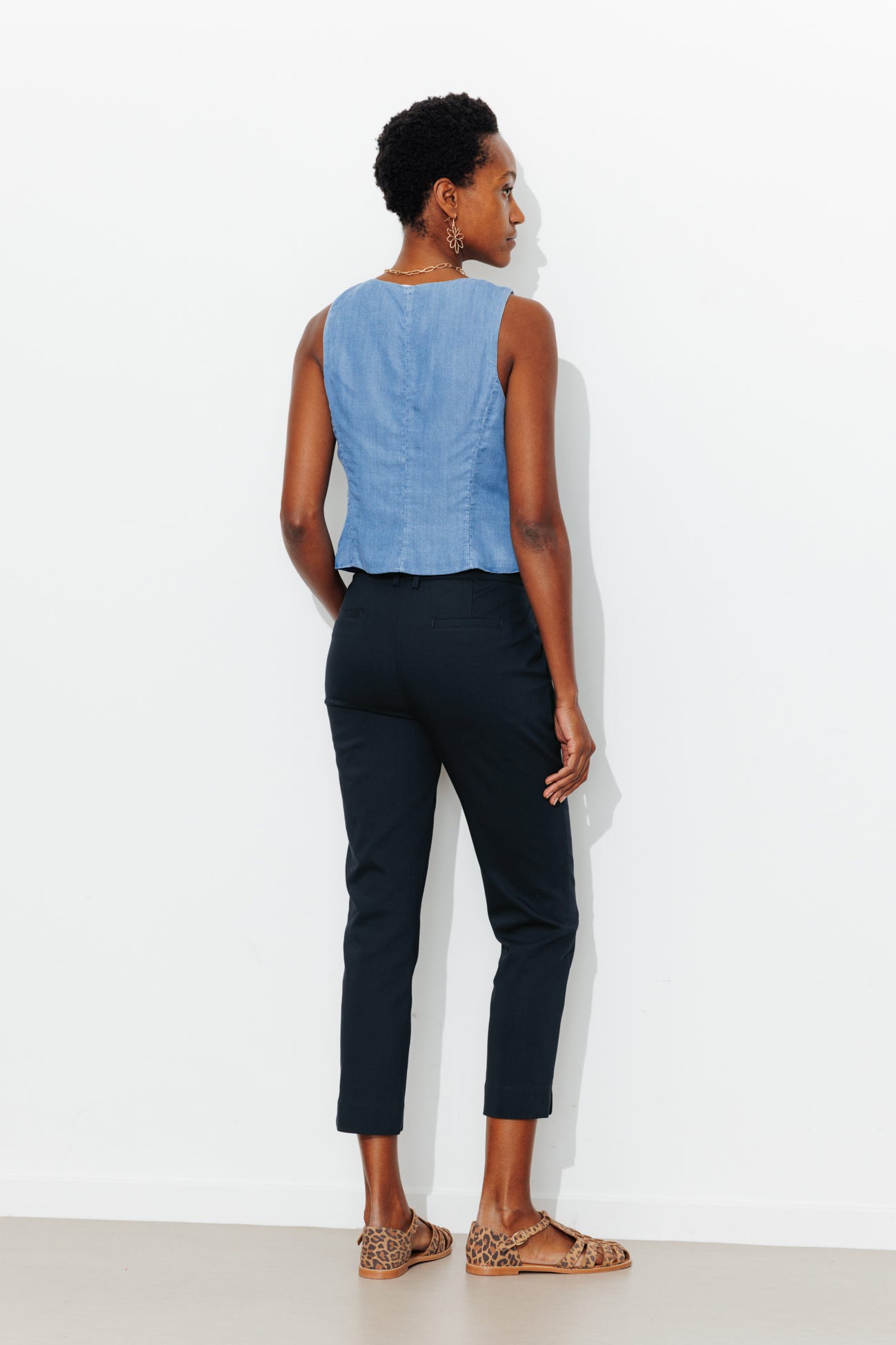 Pantalon cigarette Femme
