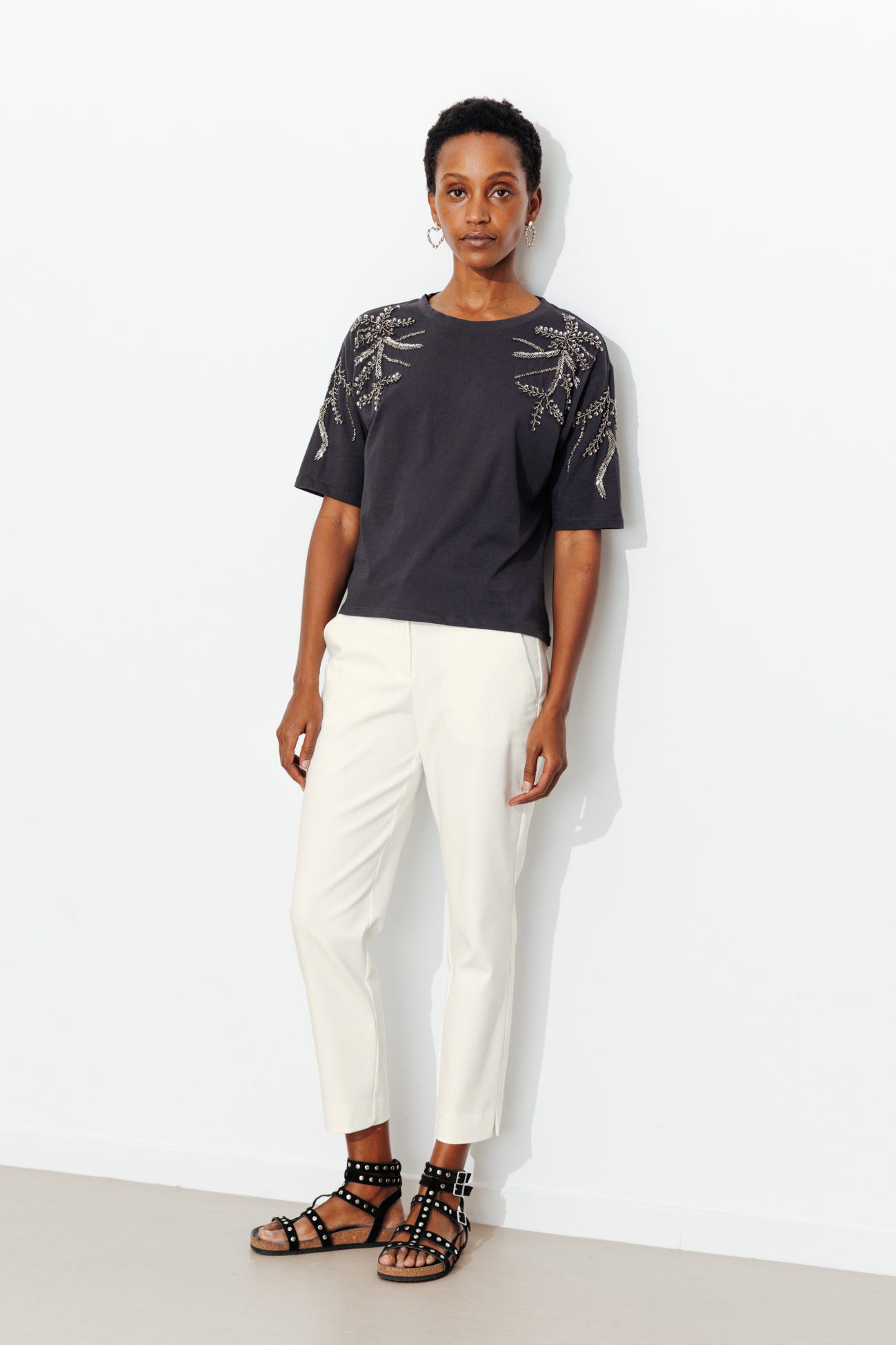 Pantalon cigarette Femme