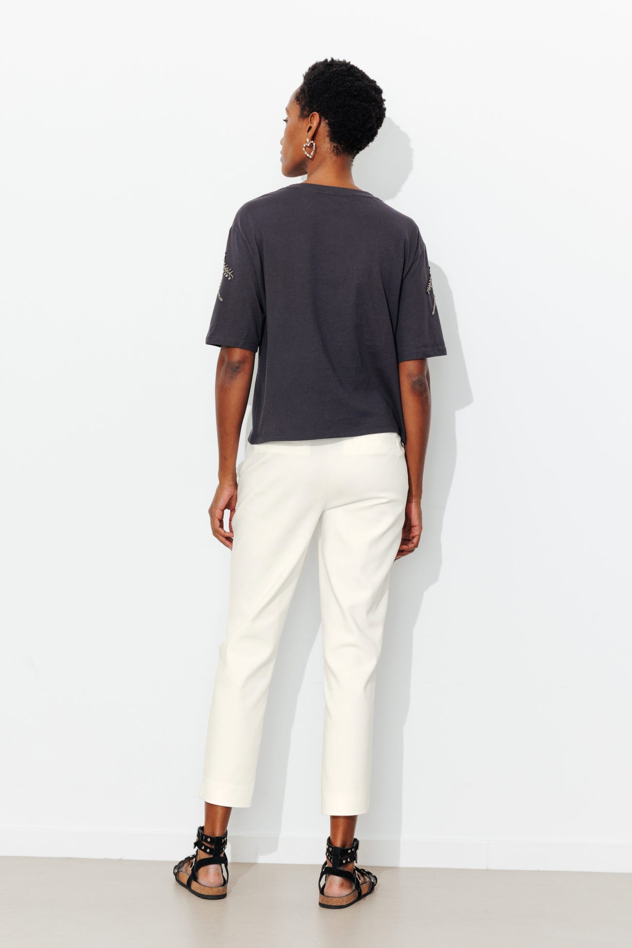 Pantalon cigarette Femme