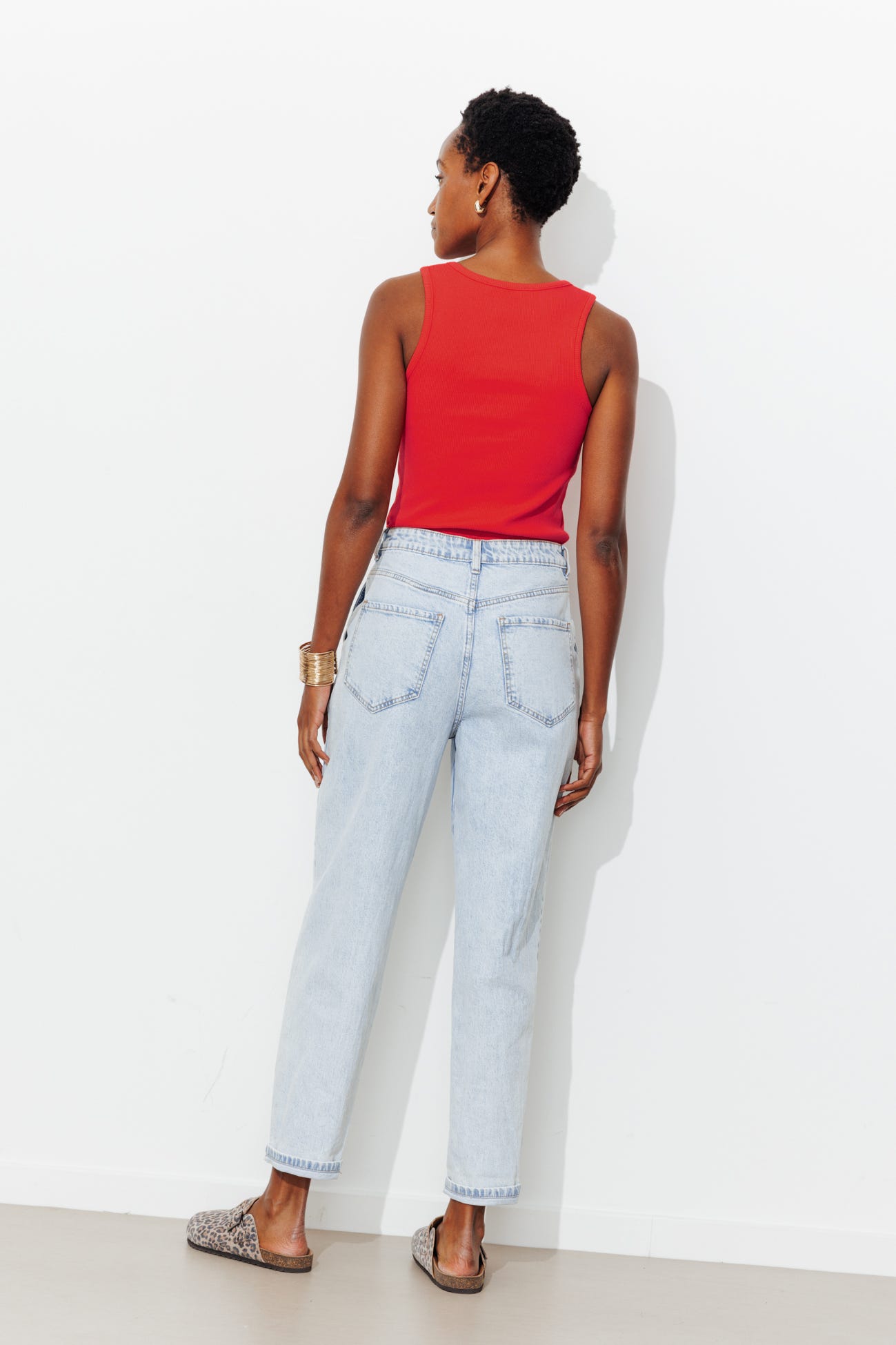 Débardeur en coton Femme