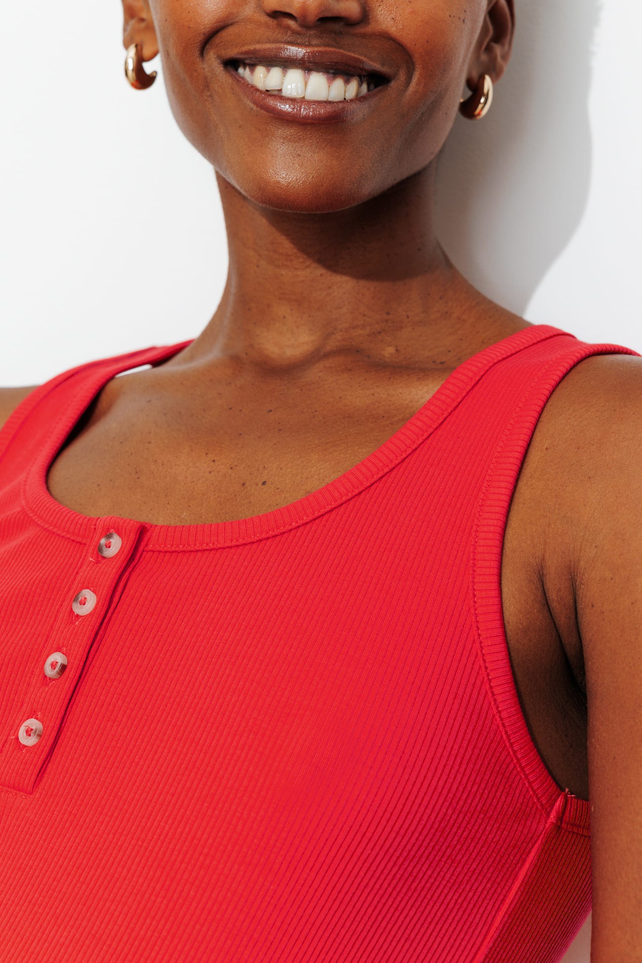 Débardeur en coton Femme