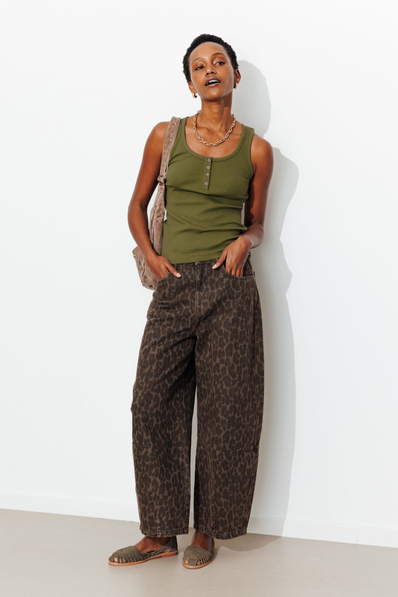 Débardeur en coton Femme