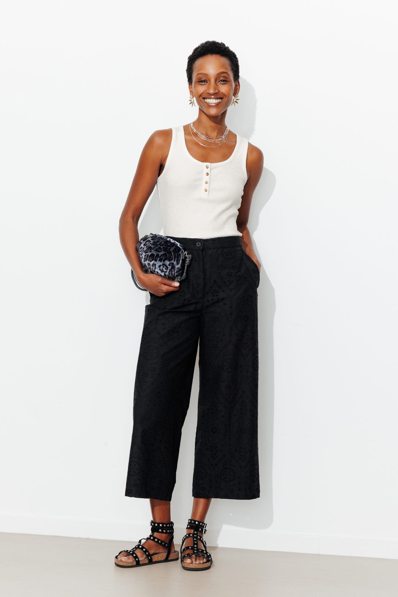 Débardeur en coton Femme