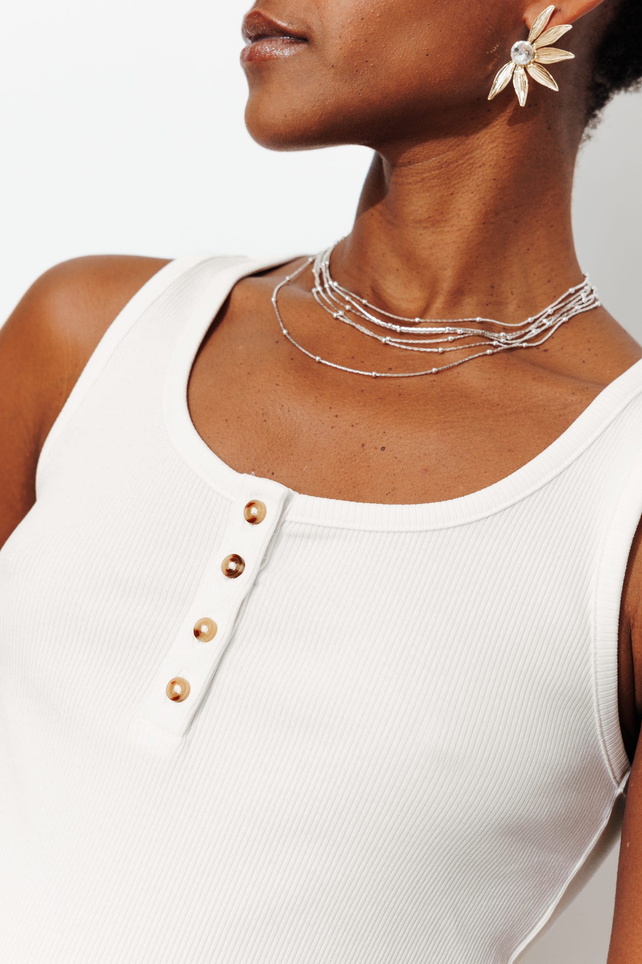 Débardeur en coton Femme