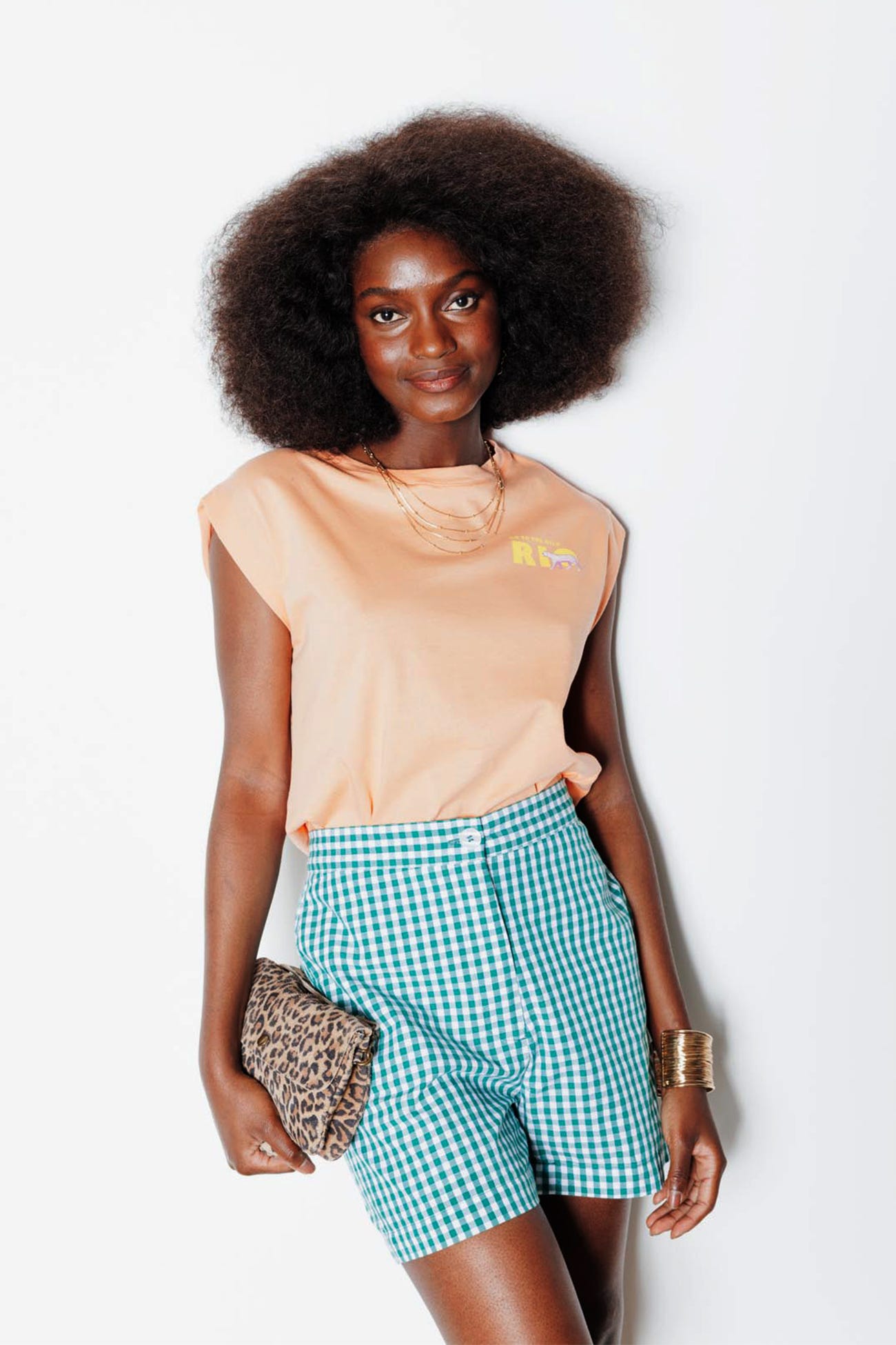 T-shirt à message Rio