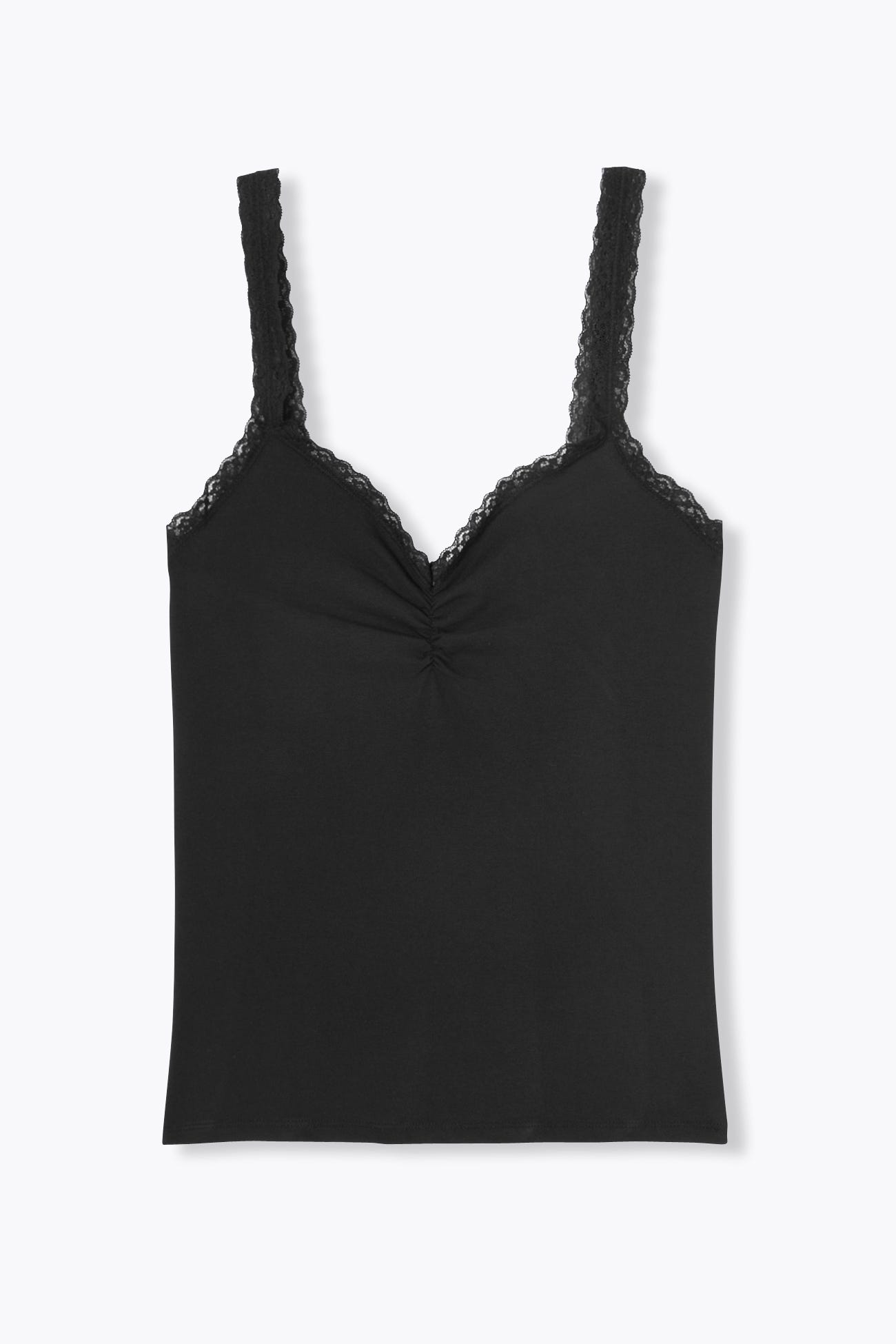 Top détail dentelle Femme