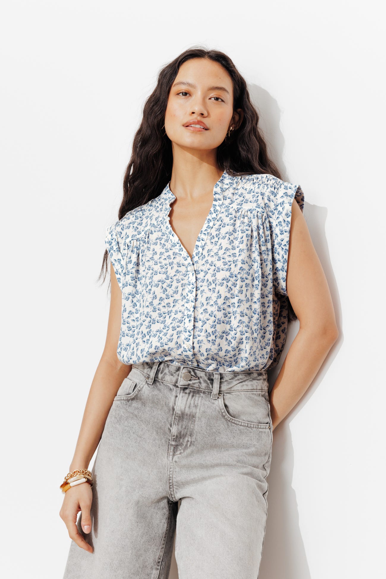 Camisa de manga corta