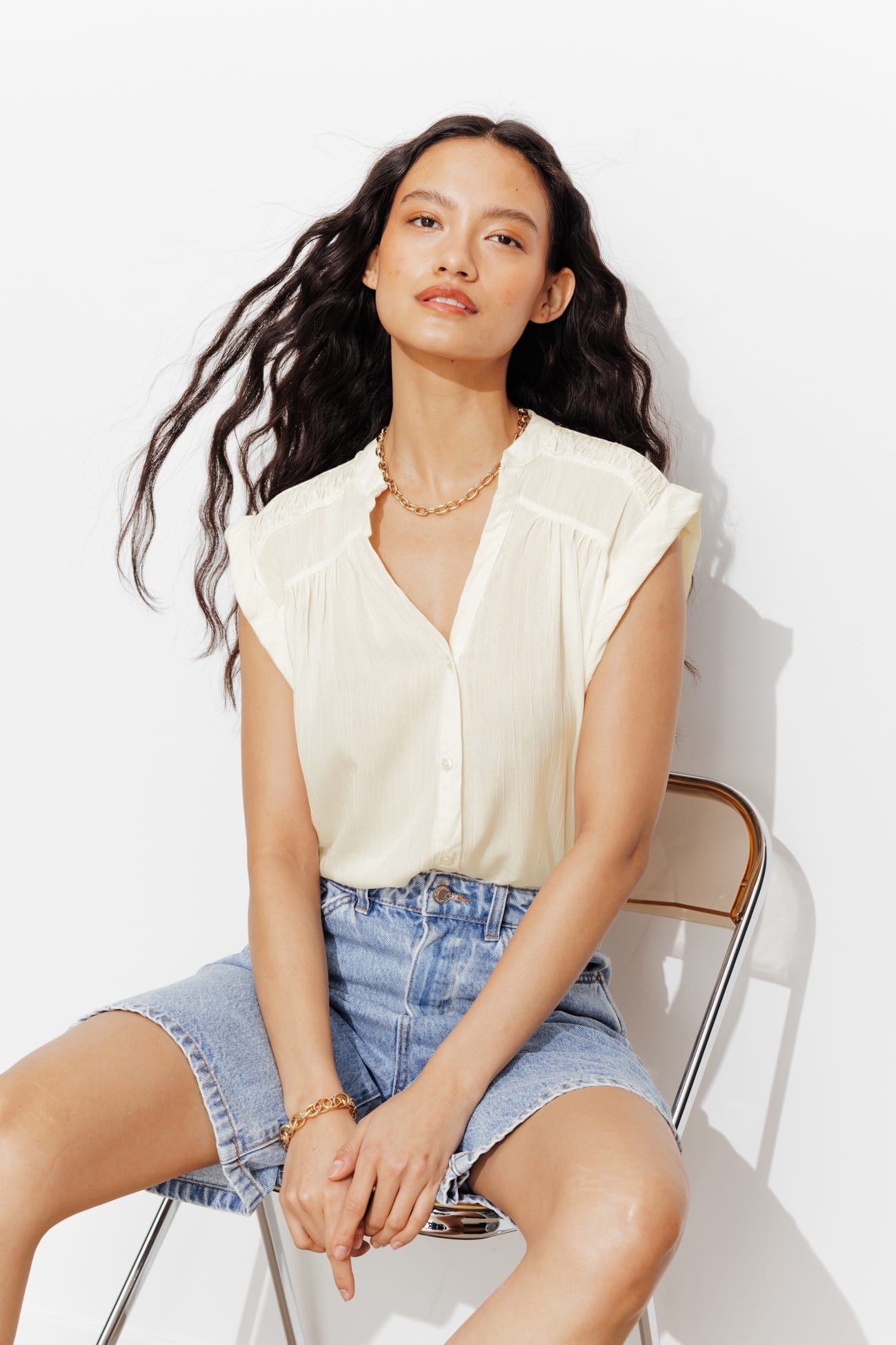 Camisa de manga corta