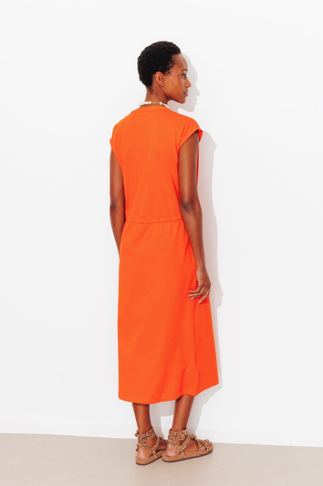 Robe t-shirt unie Femme