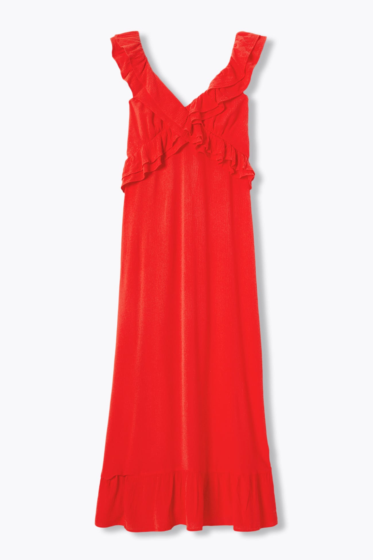 Longue robe unie Femme