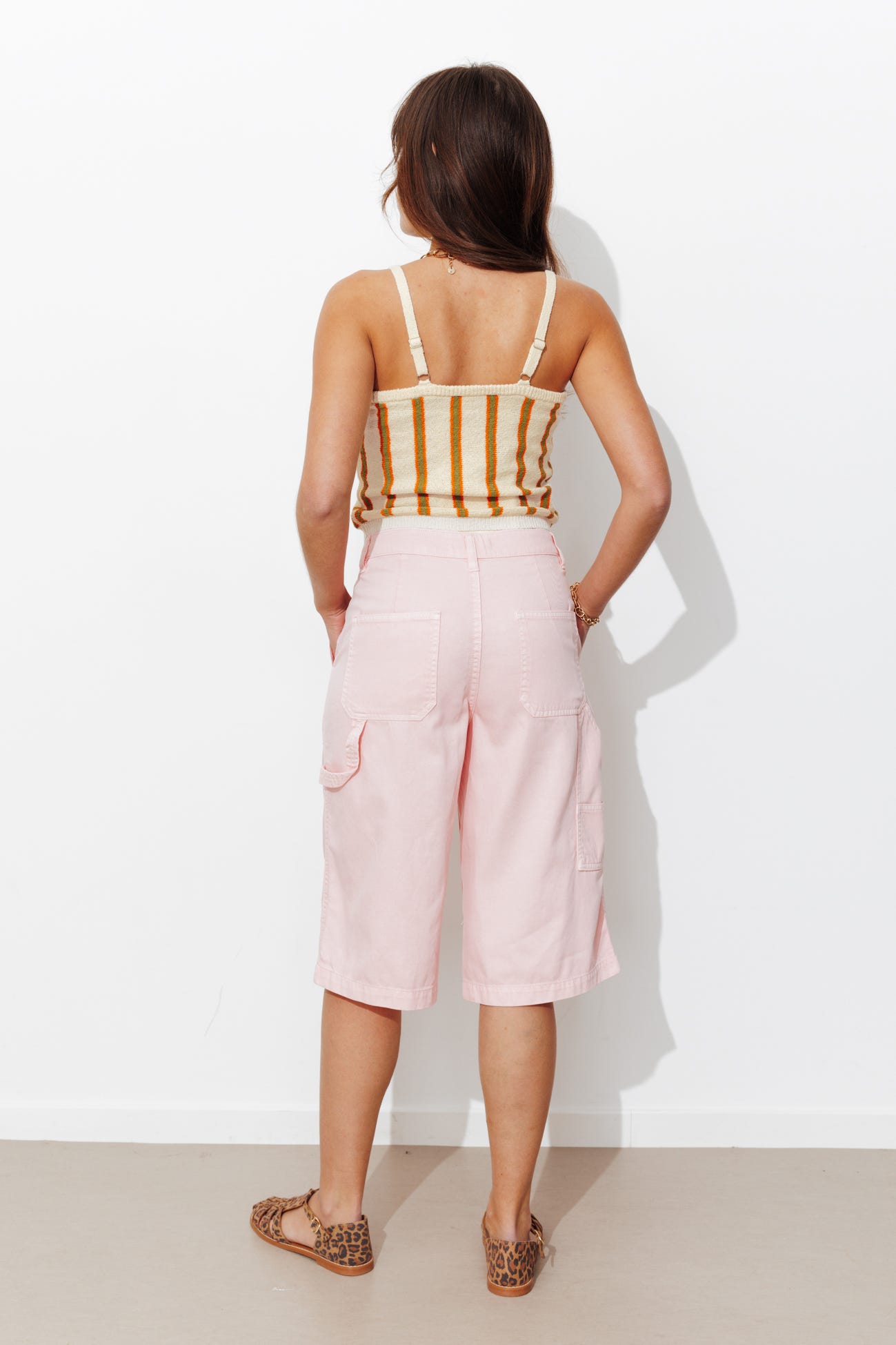Crop top in maglia