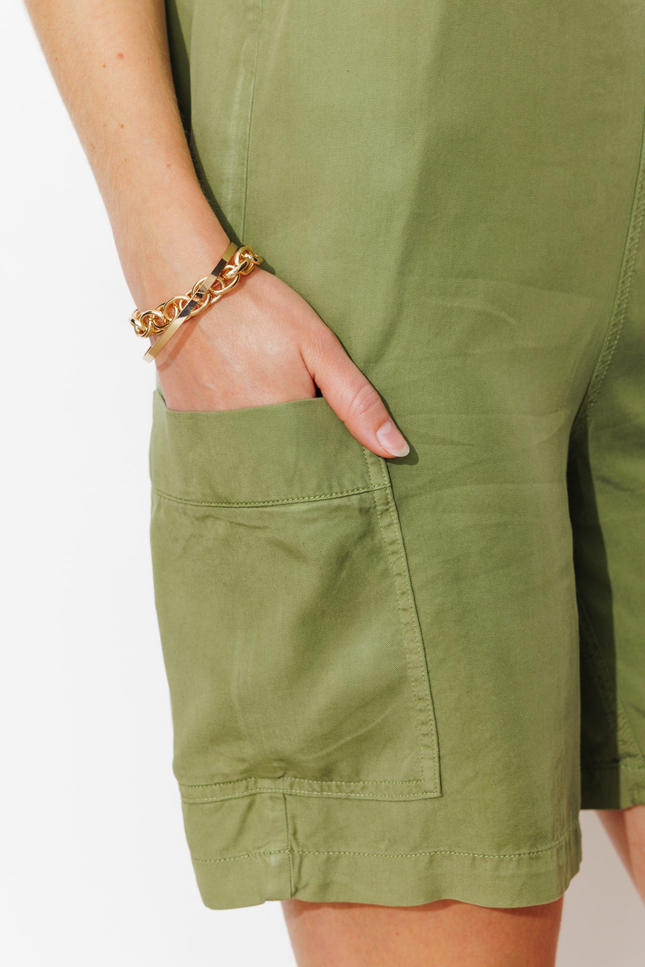 Combishort à bretelles Femme