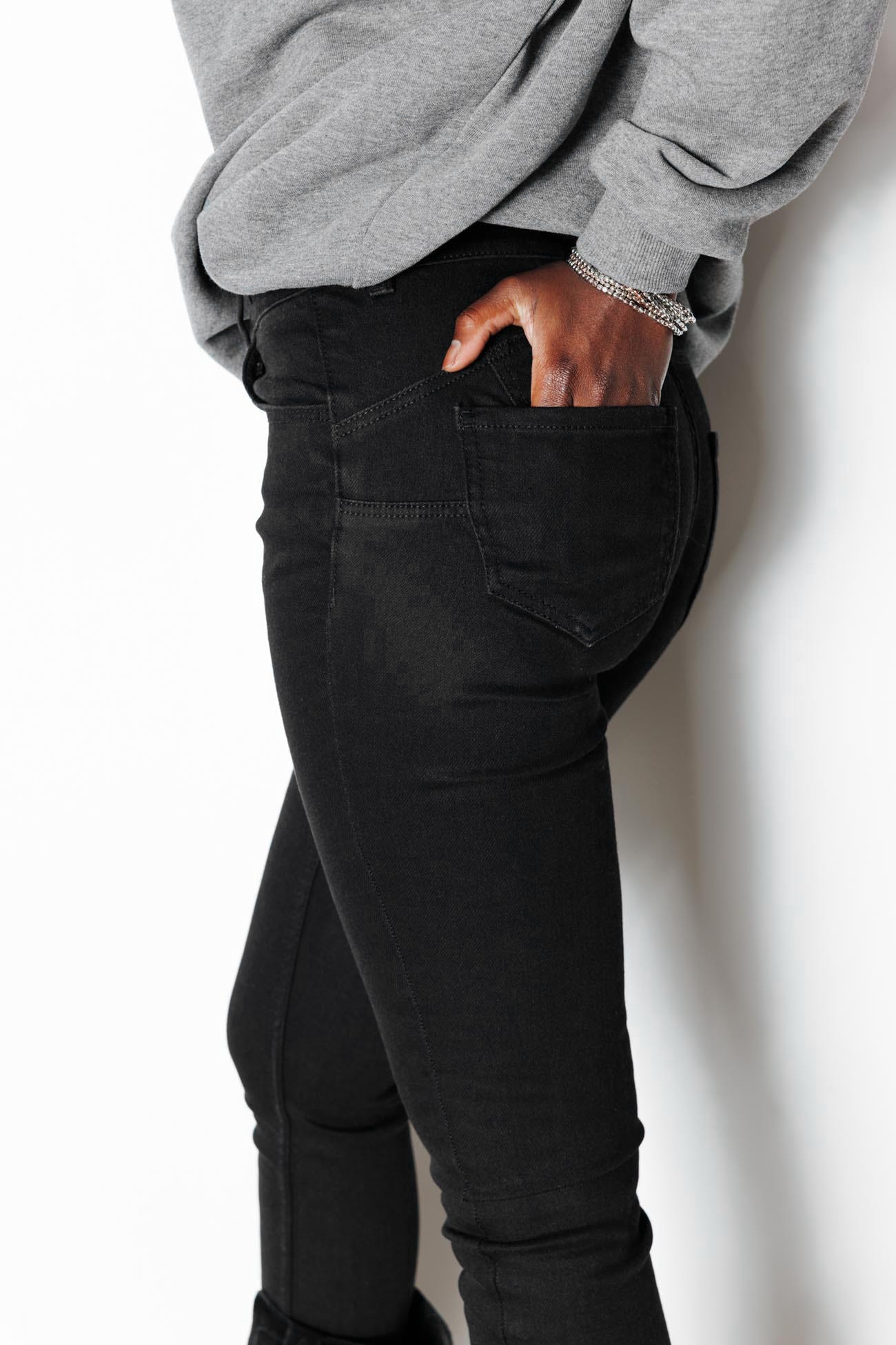 ERNEST jean long skinny pushup