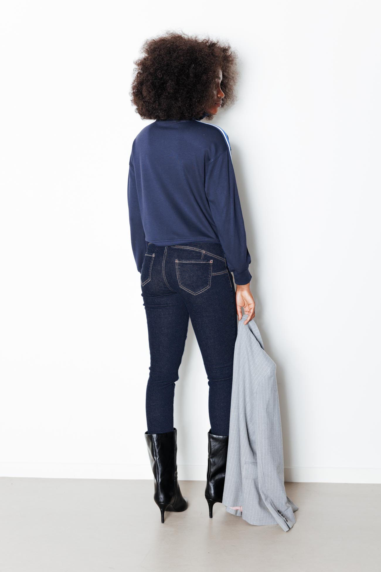 ERNEST jean long skinny pushup