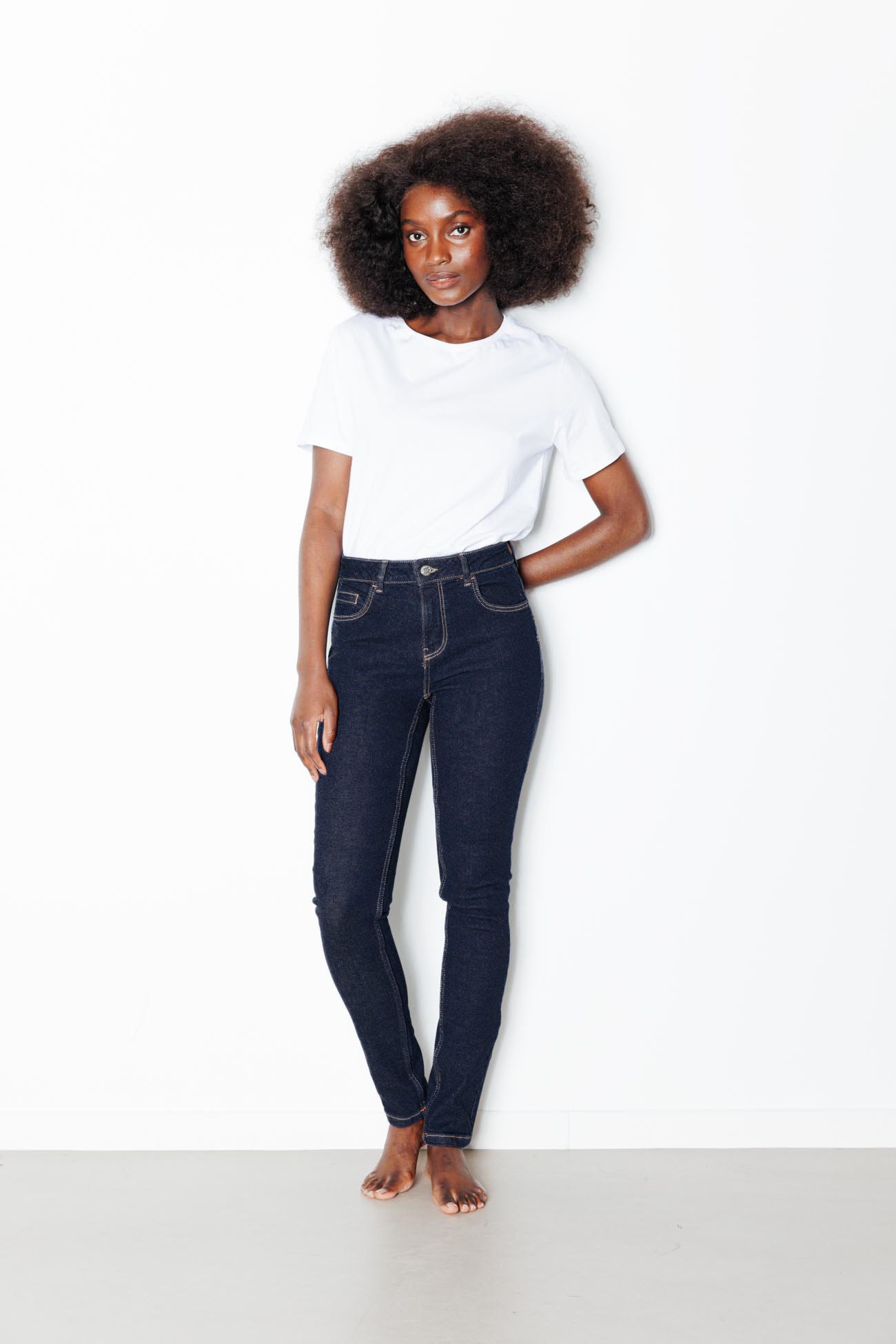 ERNEST jean long skinny pushup