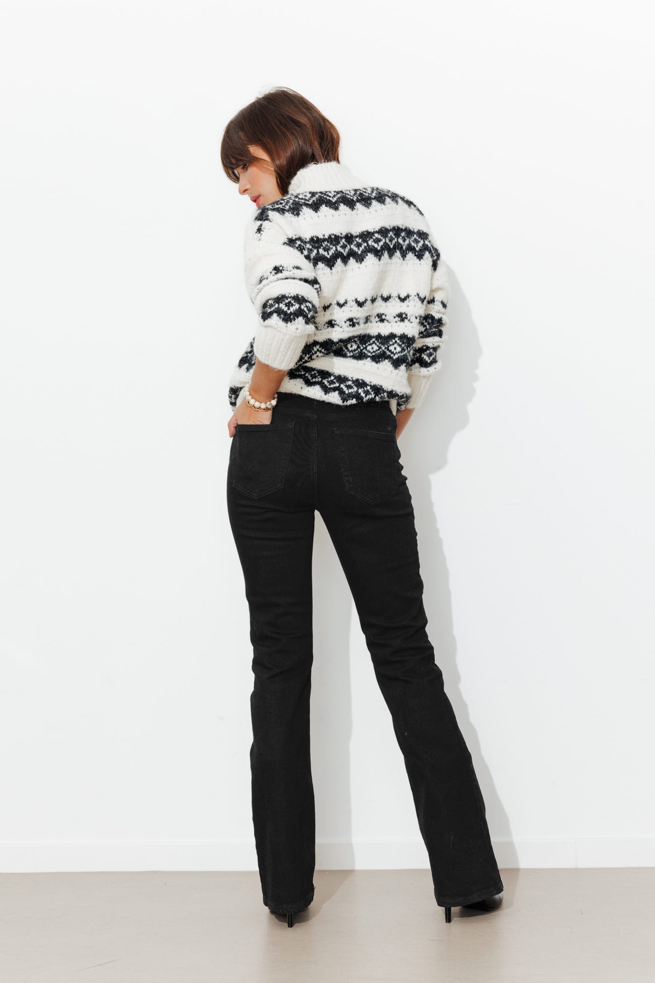 EUGENE jean flare Femme