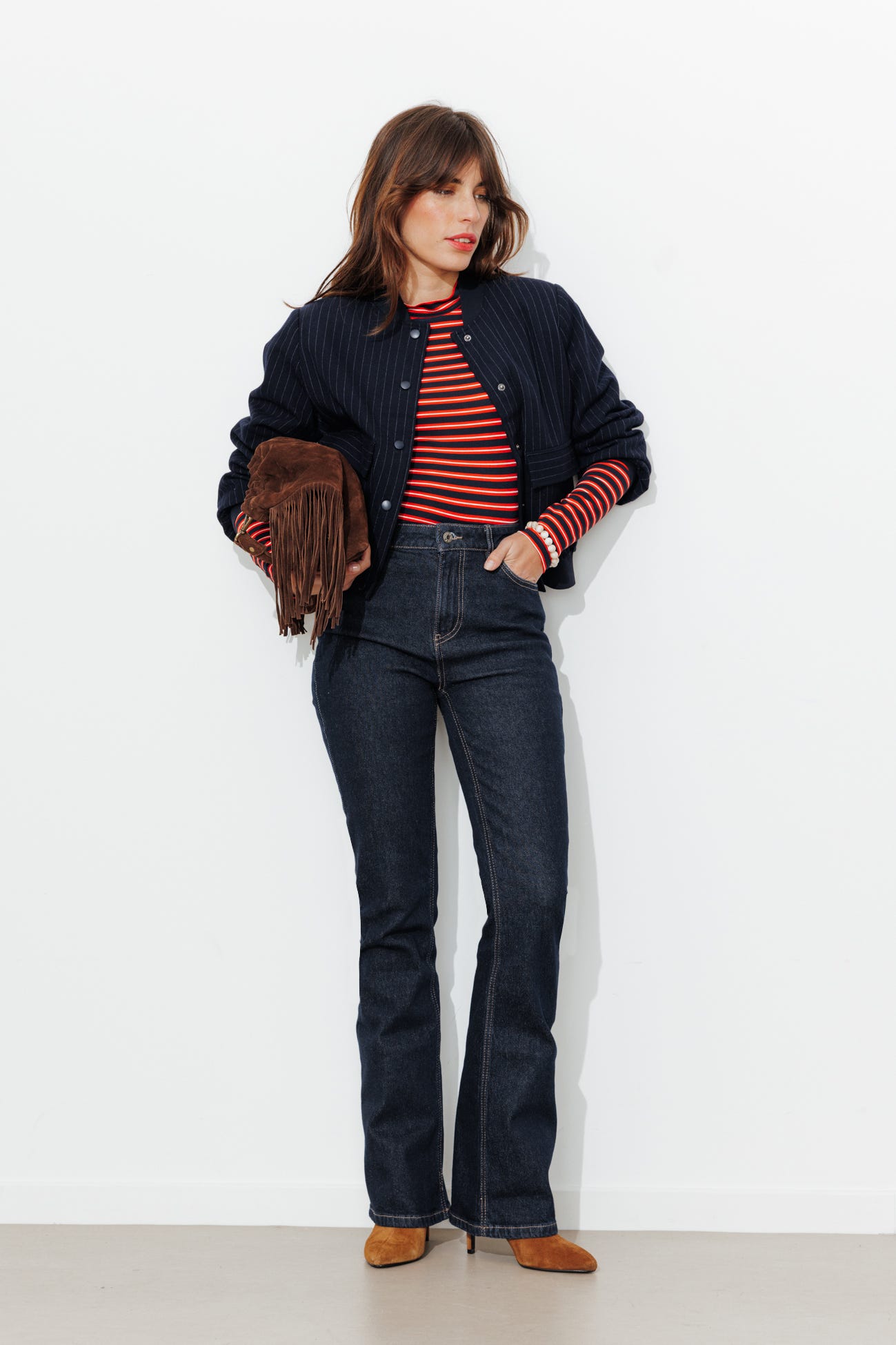 EUGENE jean flare Femme