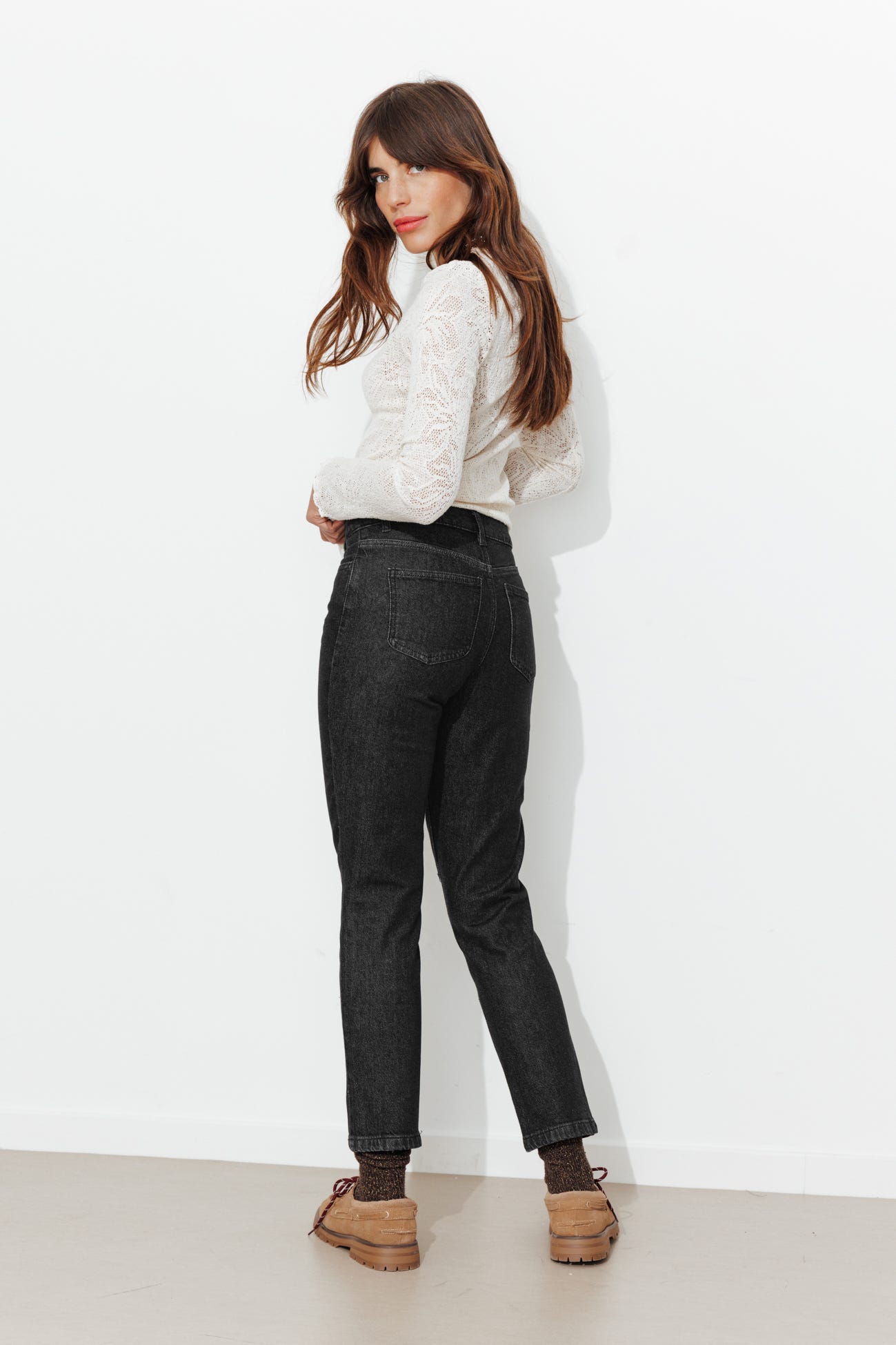 GASTON jean slim cropped Femme