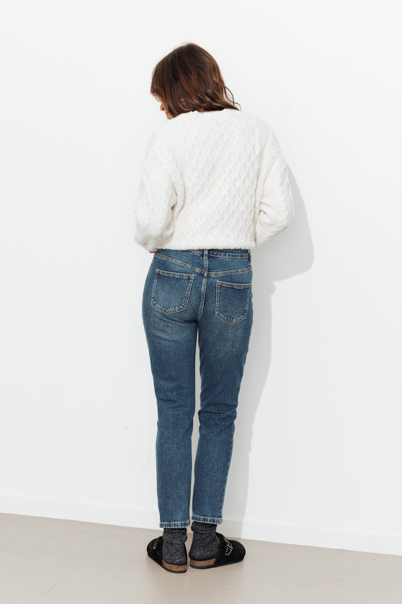 GASTON jean slim cropped Femme