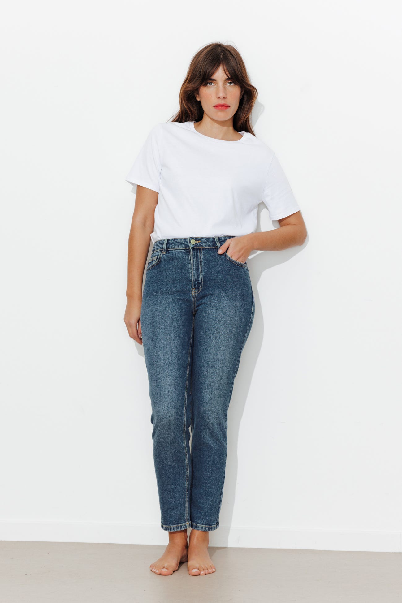 GASTON jean slim cropped Femme