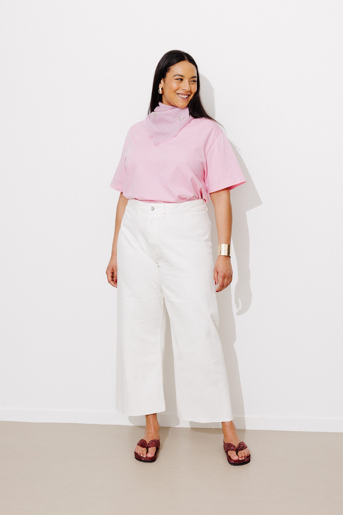 HECTOR jean taille haute Femme