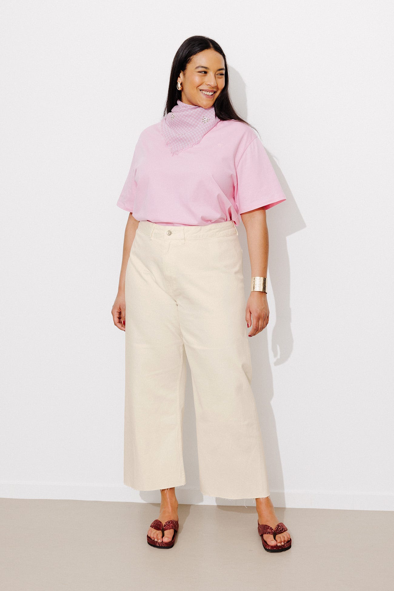 HECTOR jean taille haute Femme