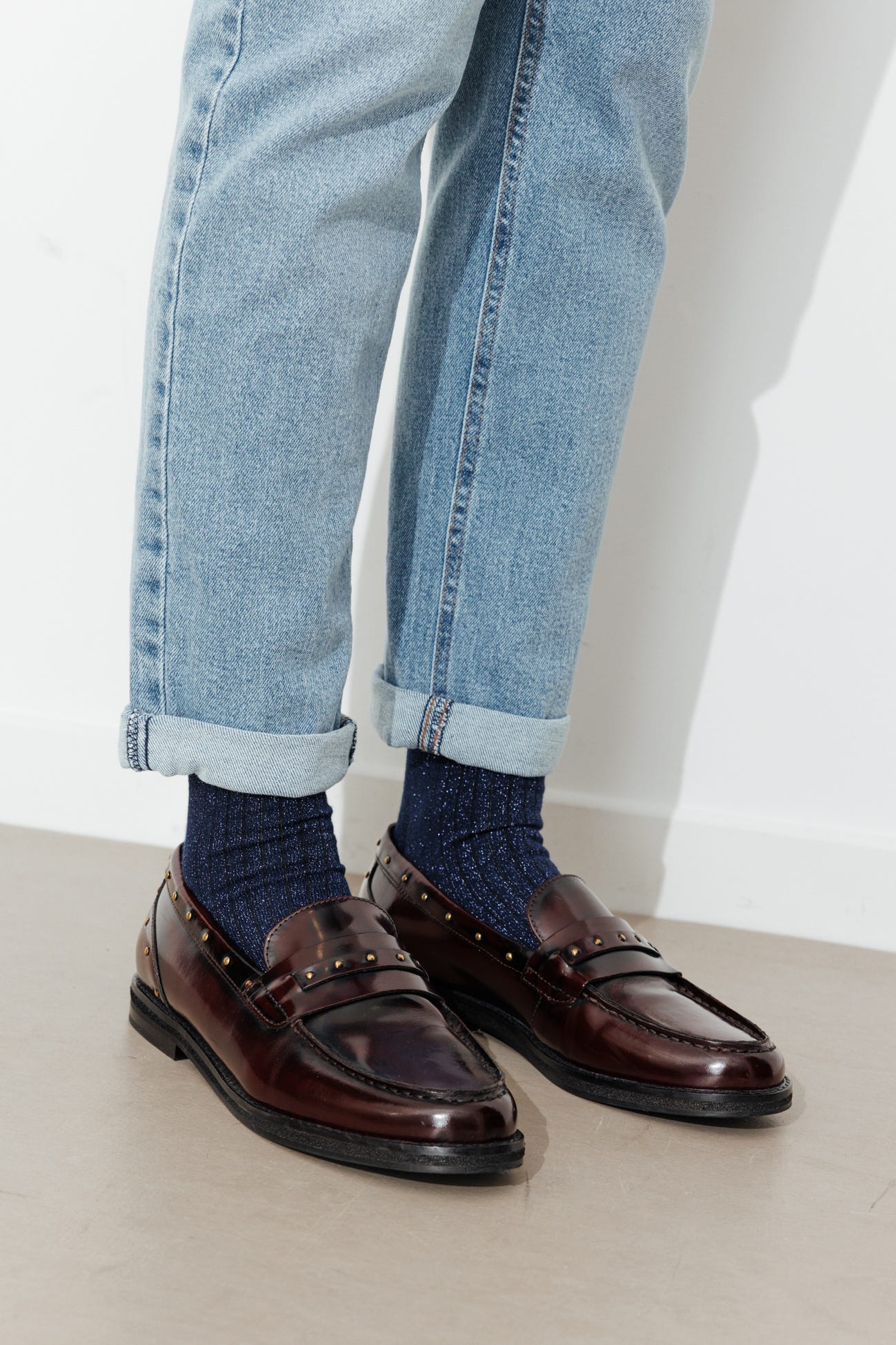 Jean girlfriend crop LUCIEN