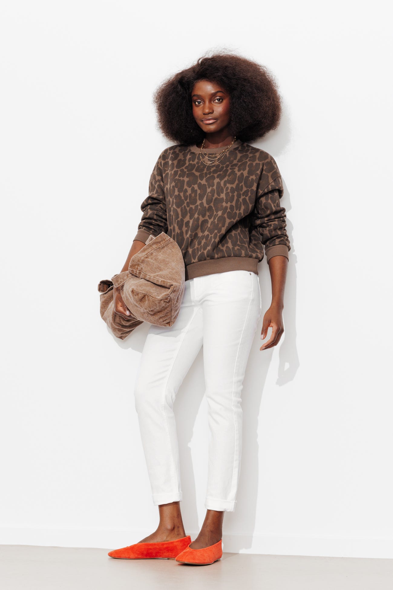 LUCIEN jean girlfriend cropped