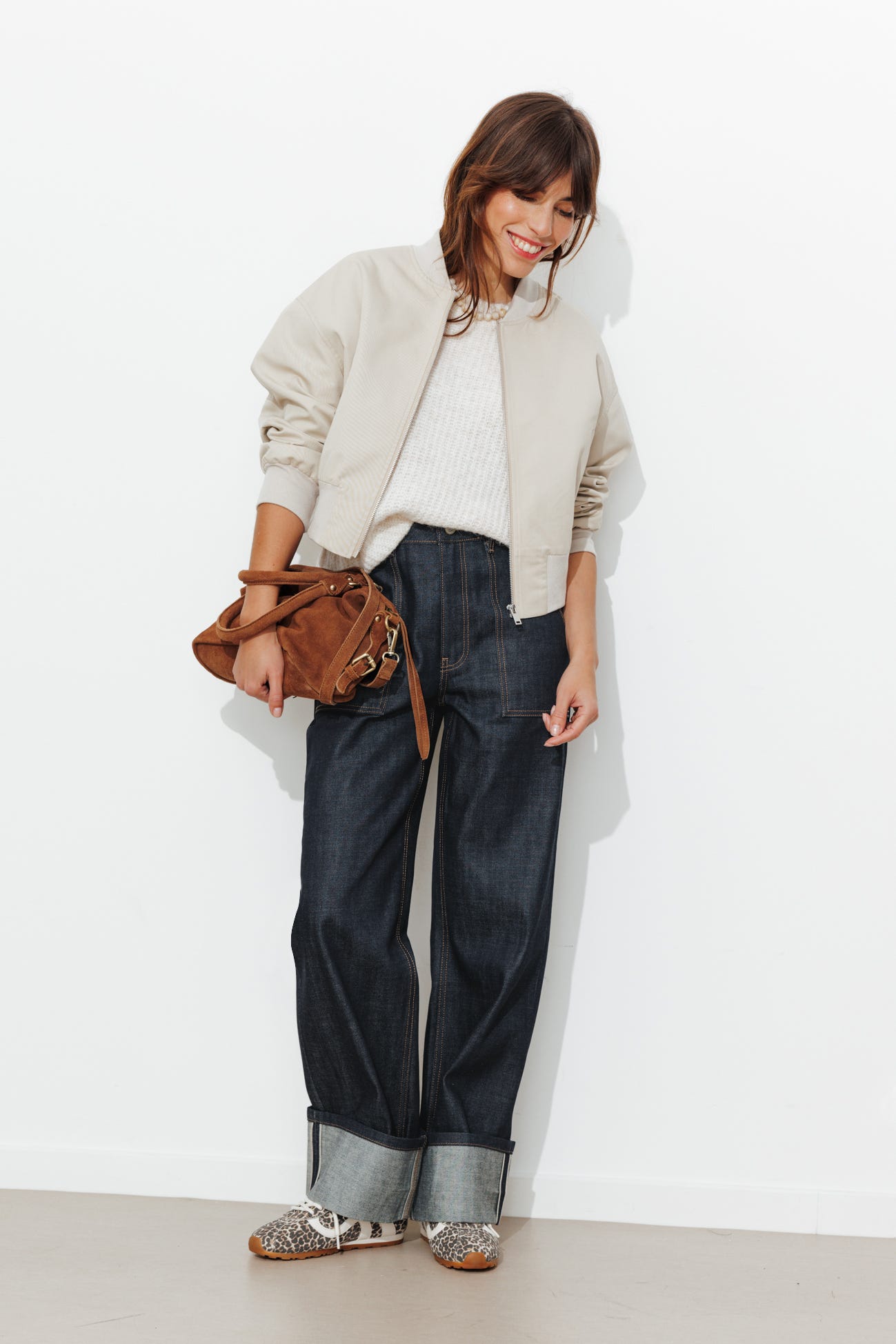 Jean large selvedge Femme