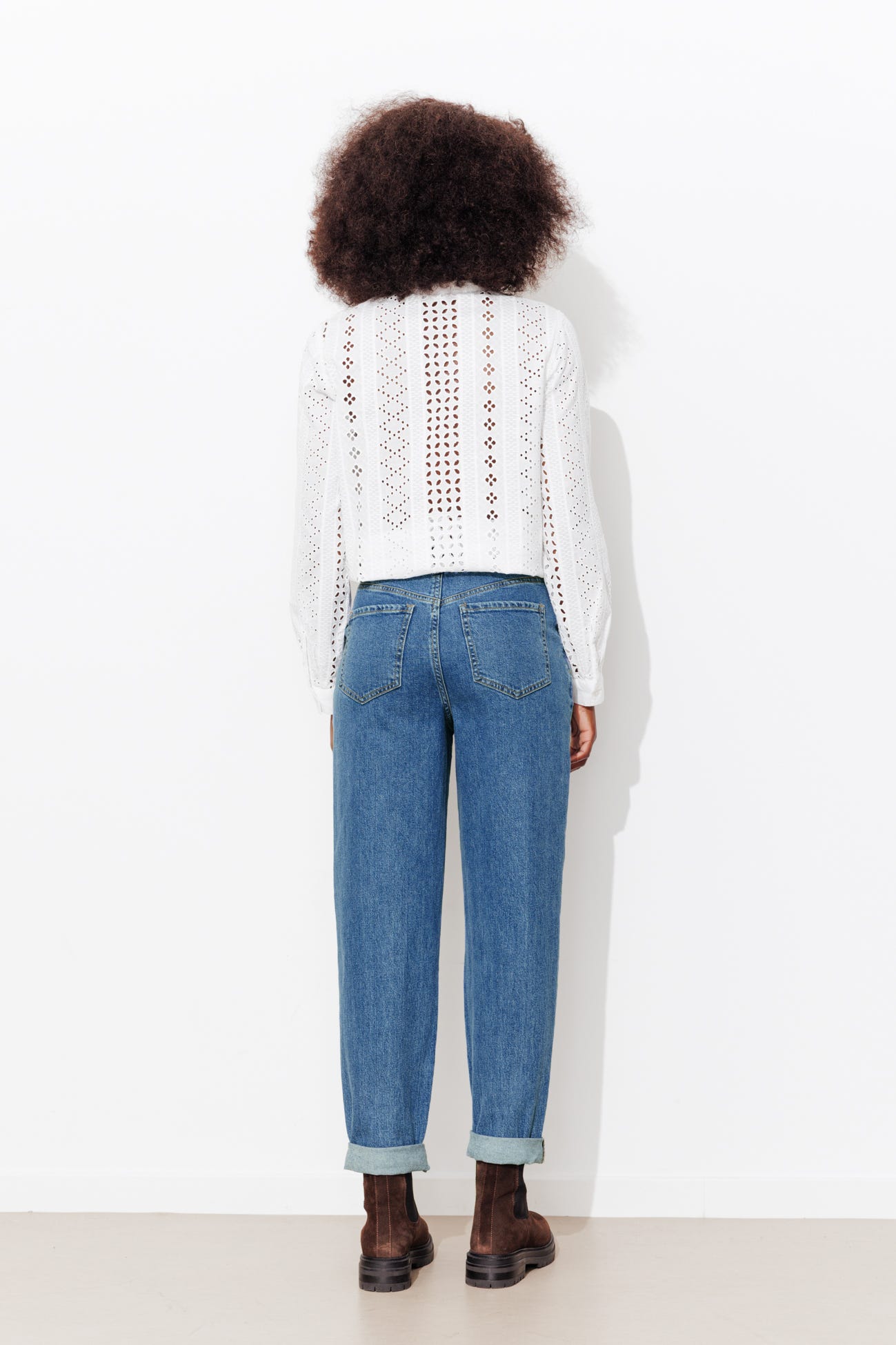 OSCAR jean slouchy Femme