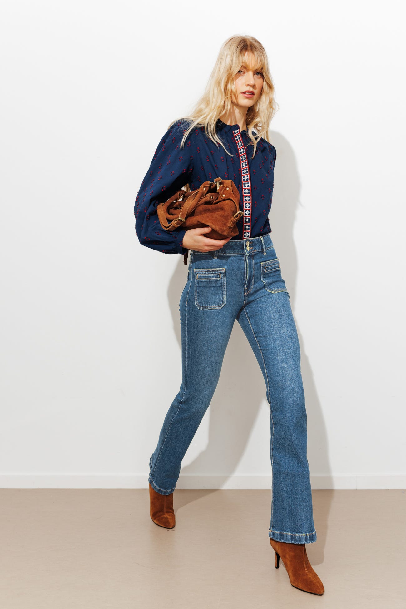 Jean flare seventies Femme