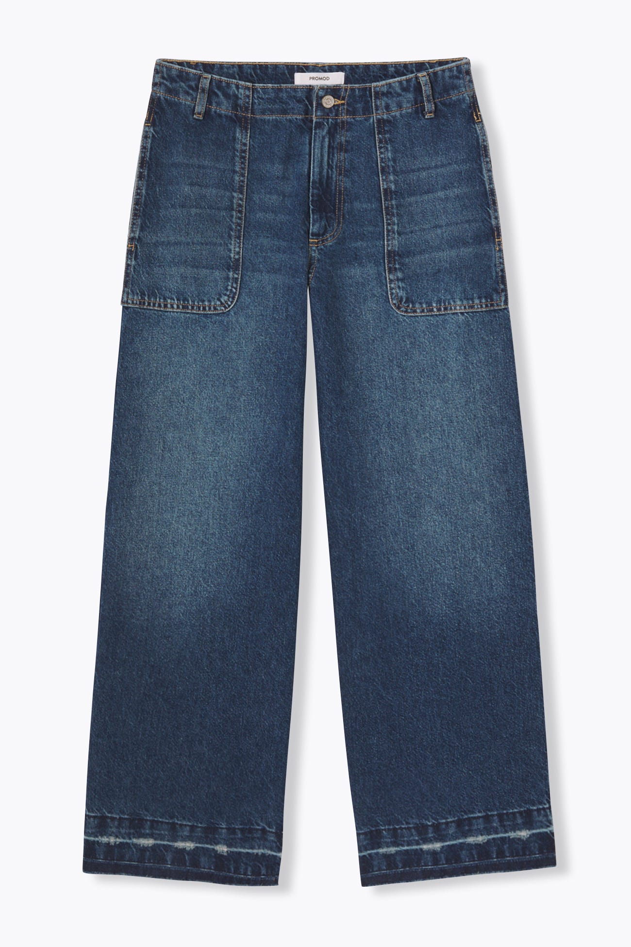 Jean extra-ancho efecto lavado